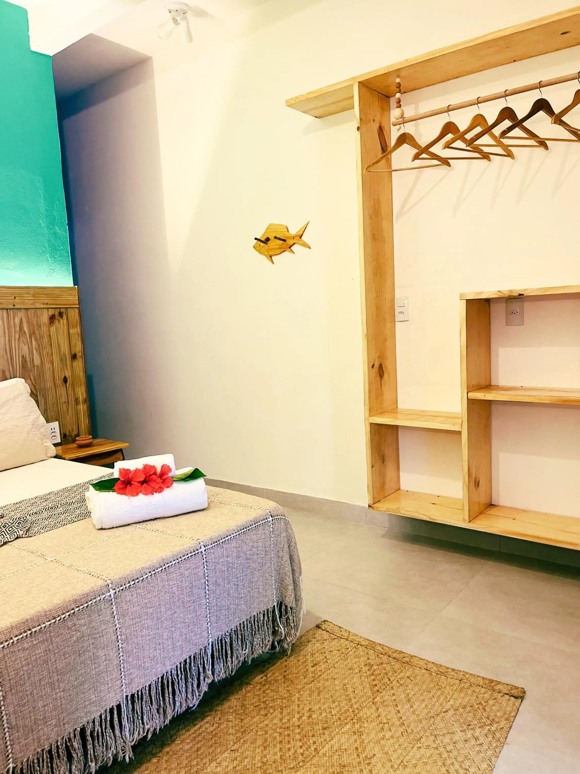 Bed in Pousada Nascente do Sol