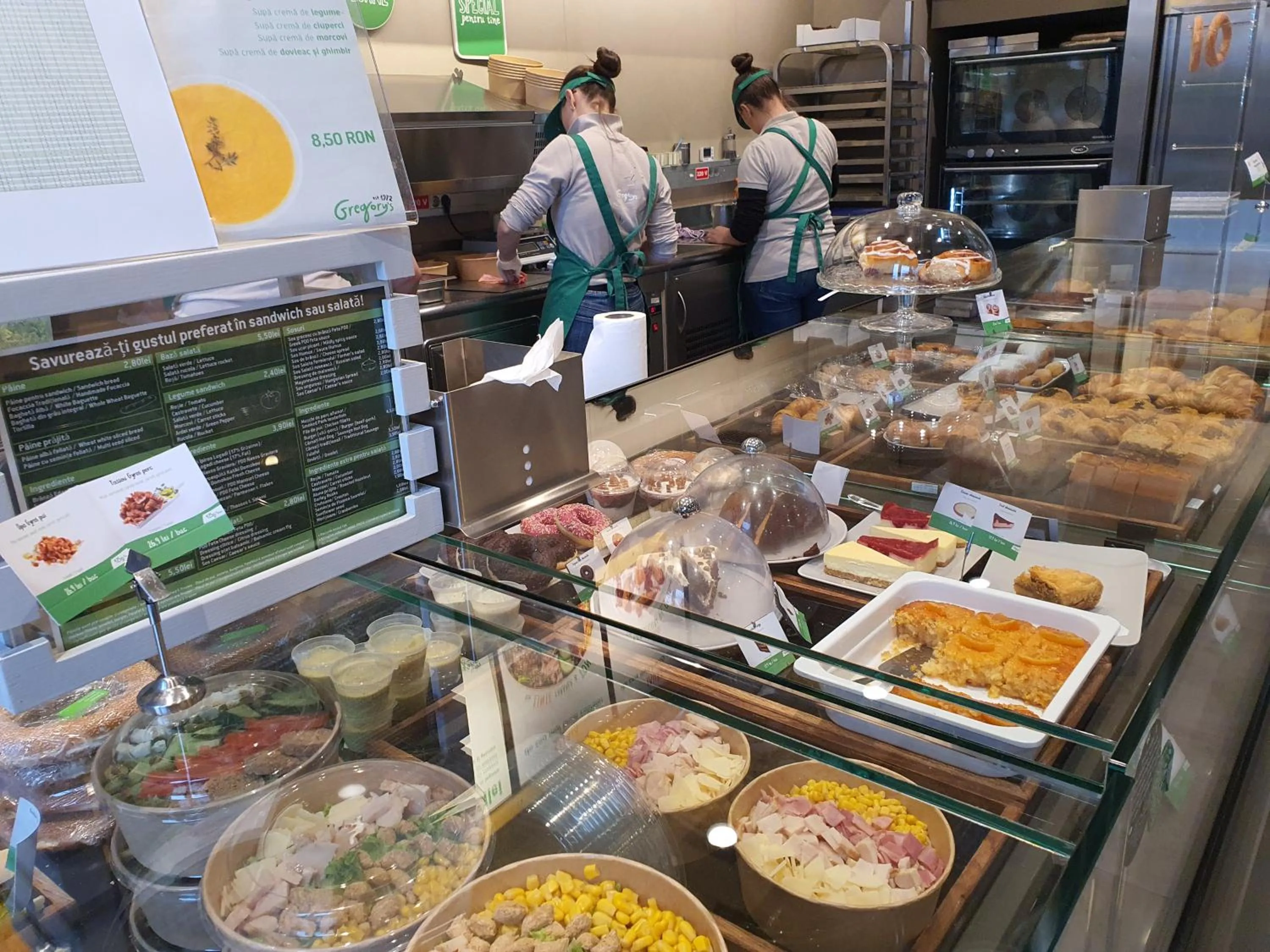 Food and drinks in Upground Residence Apartments