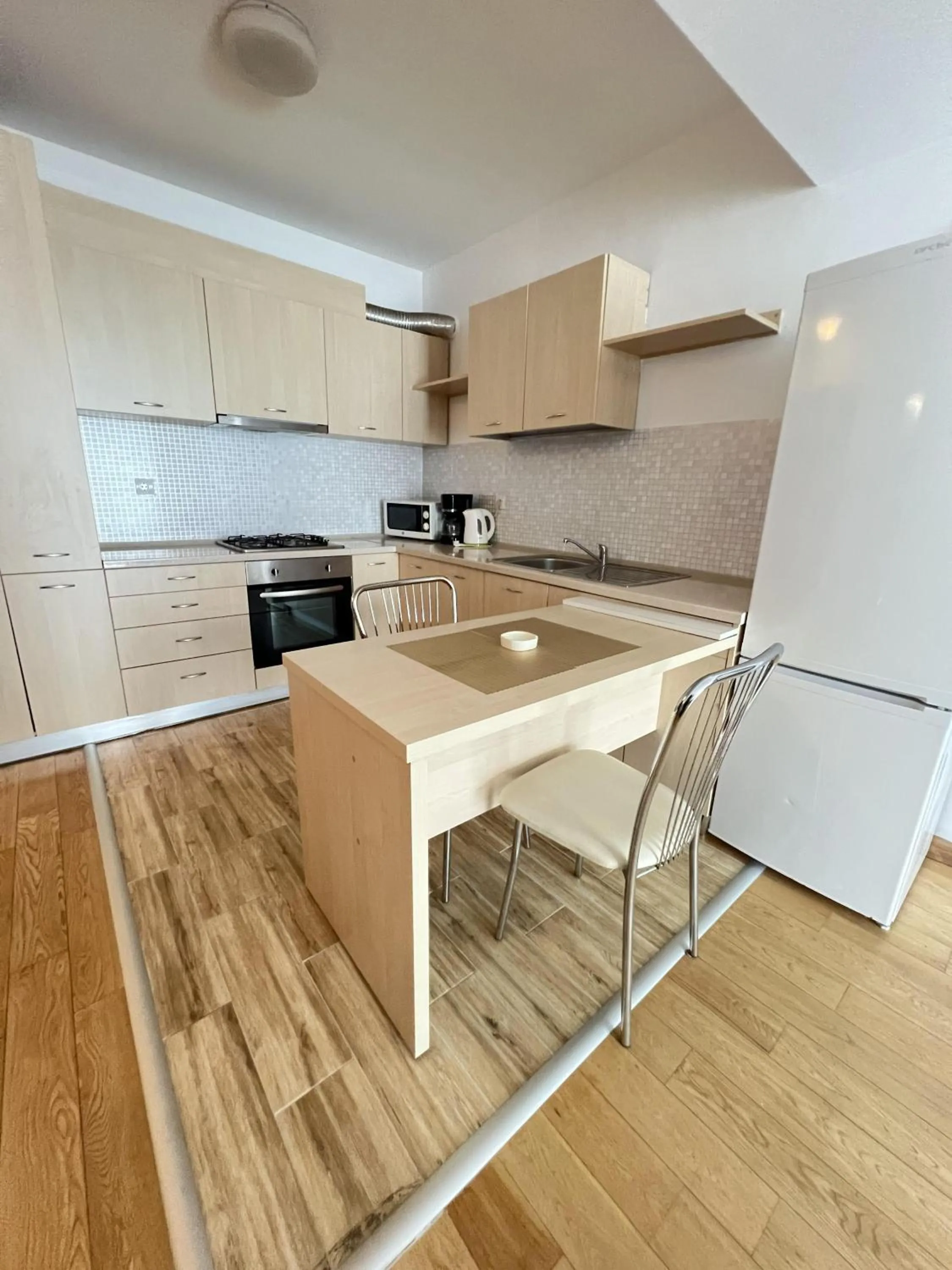 Kitchen or kitchenette in Upground Residence Apartments