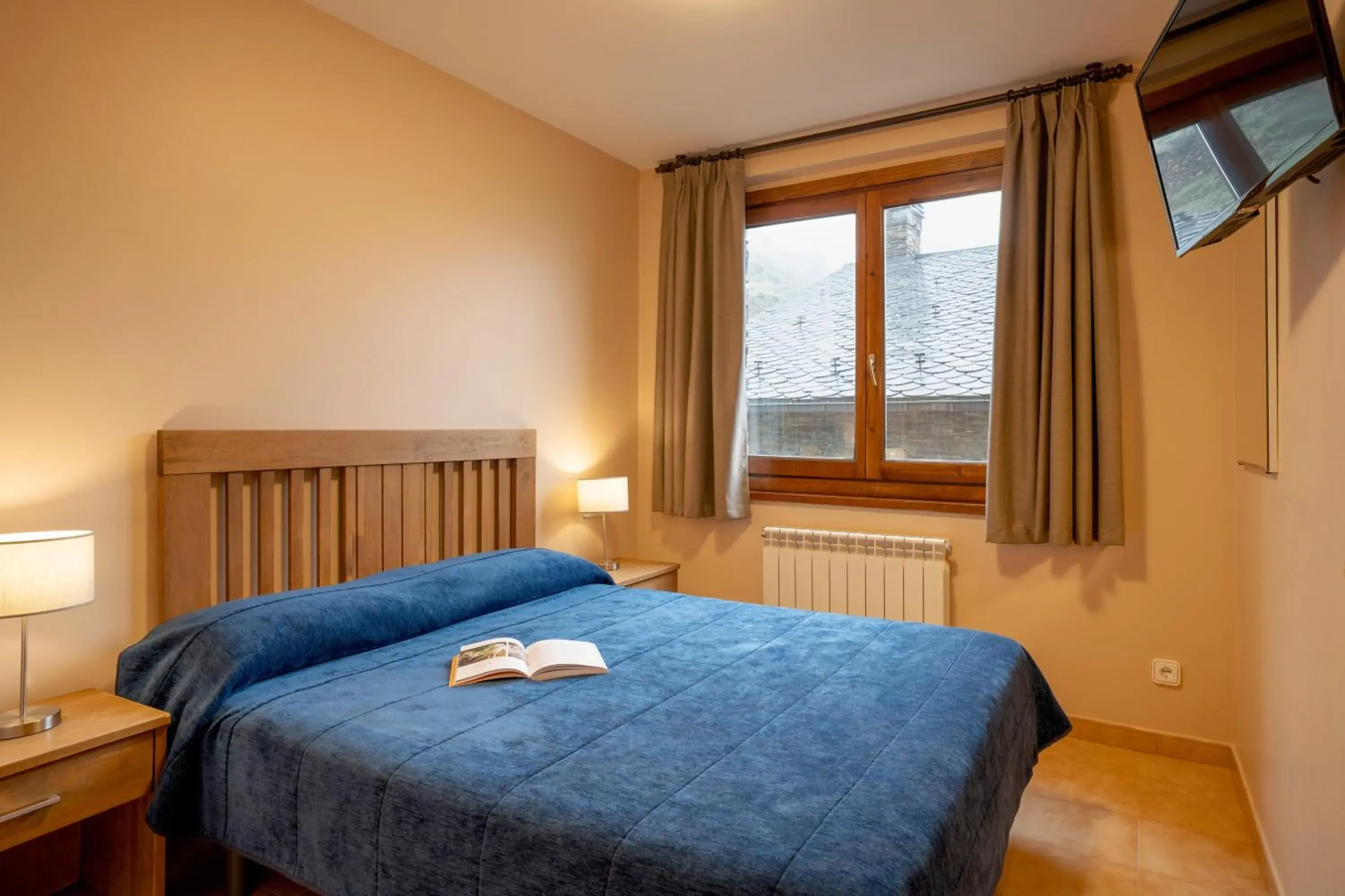 Bed in Apartamentos Ona Dorada el Tarter Bed in Apartamentos Ona Dorada el Tarter