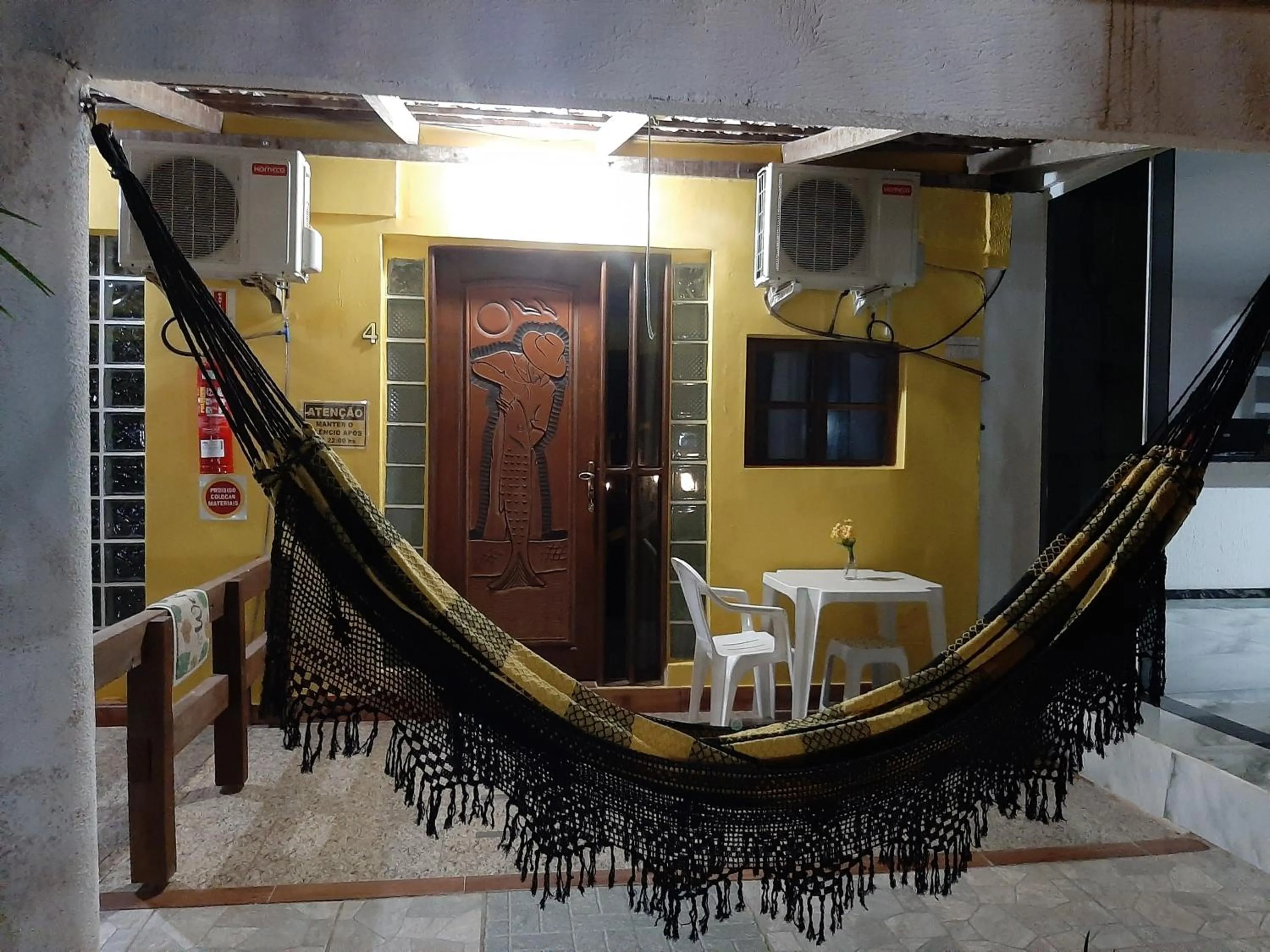 Patio in Pousada Sossego