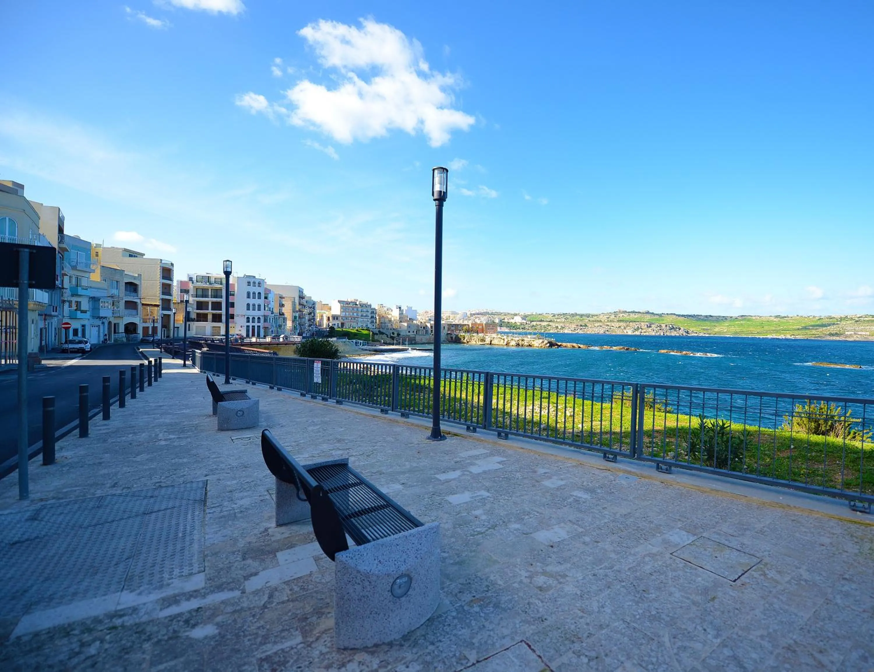 Off site in Seashells 2 bedroom Apartment with sunny terrace with stunning sea views - by Getawaysmalta