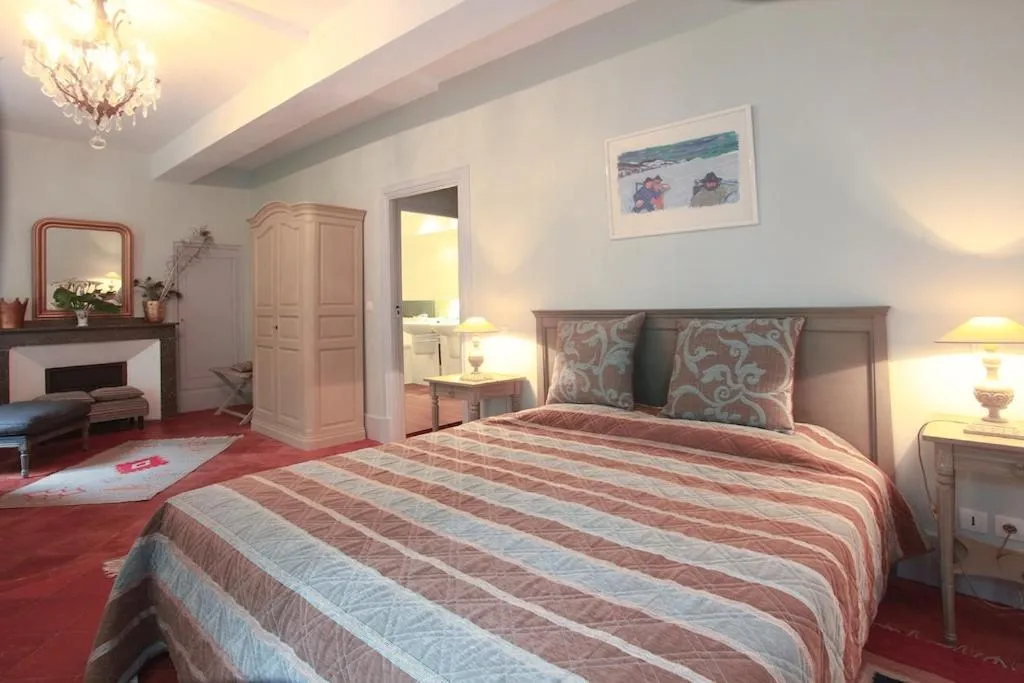 Bed in Château de la Prade