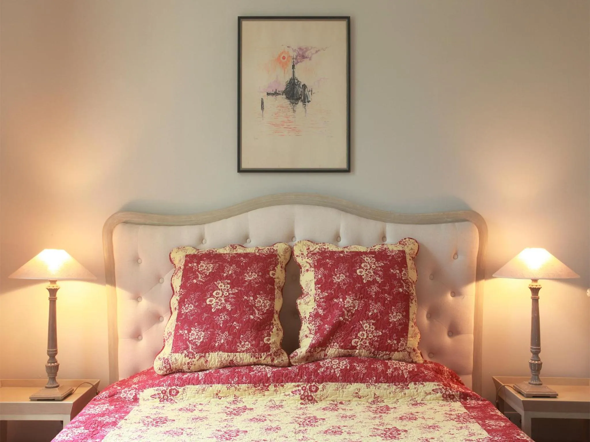 Bed in Château de la Prade