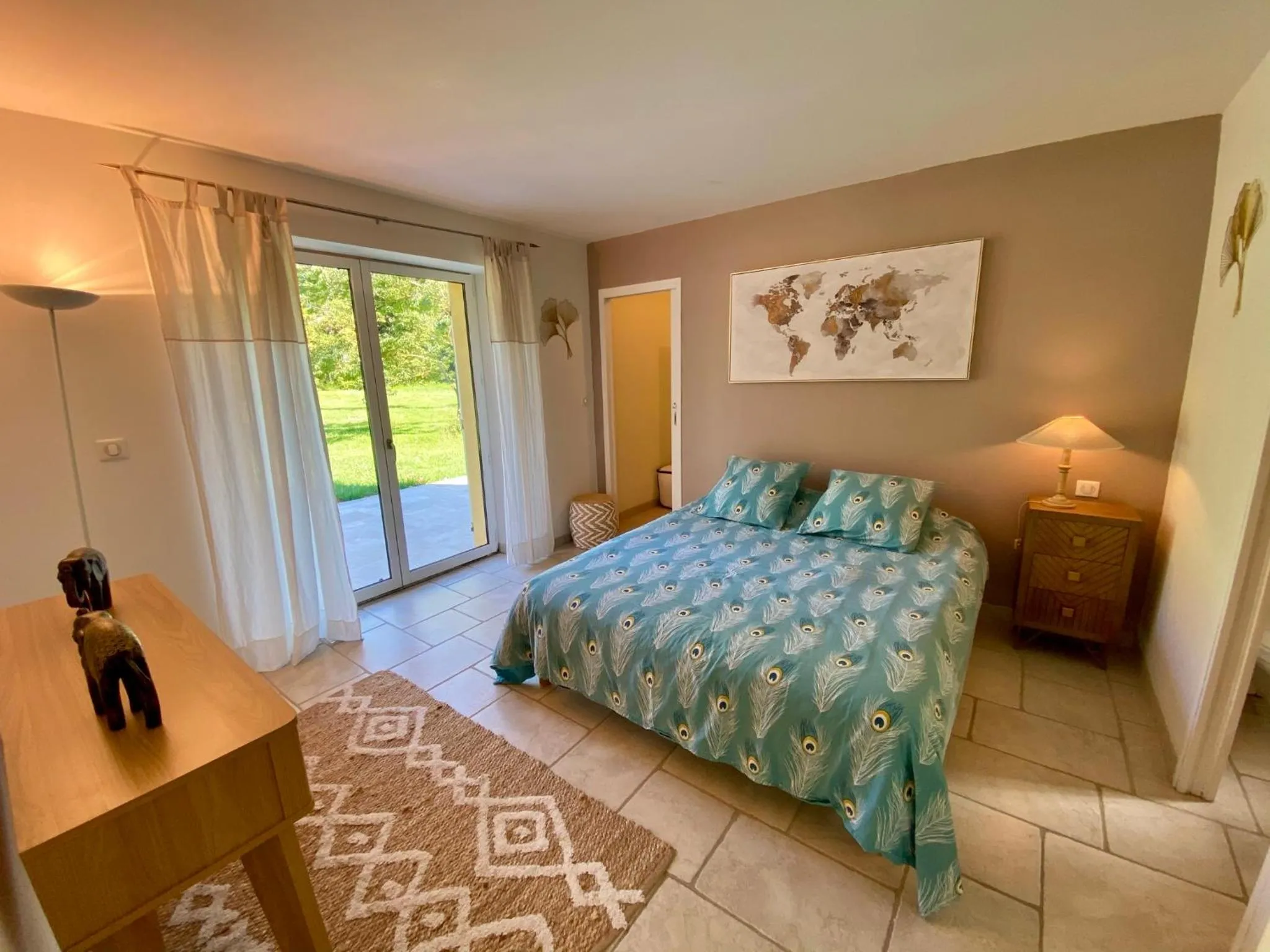 Bed in Château de la Prade