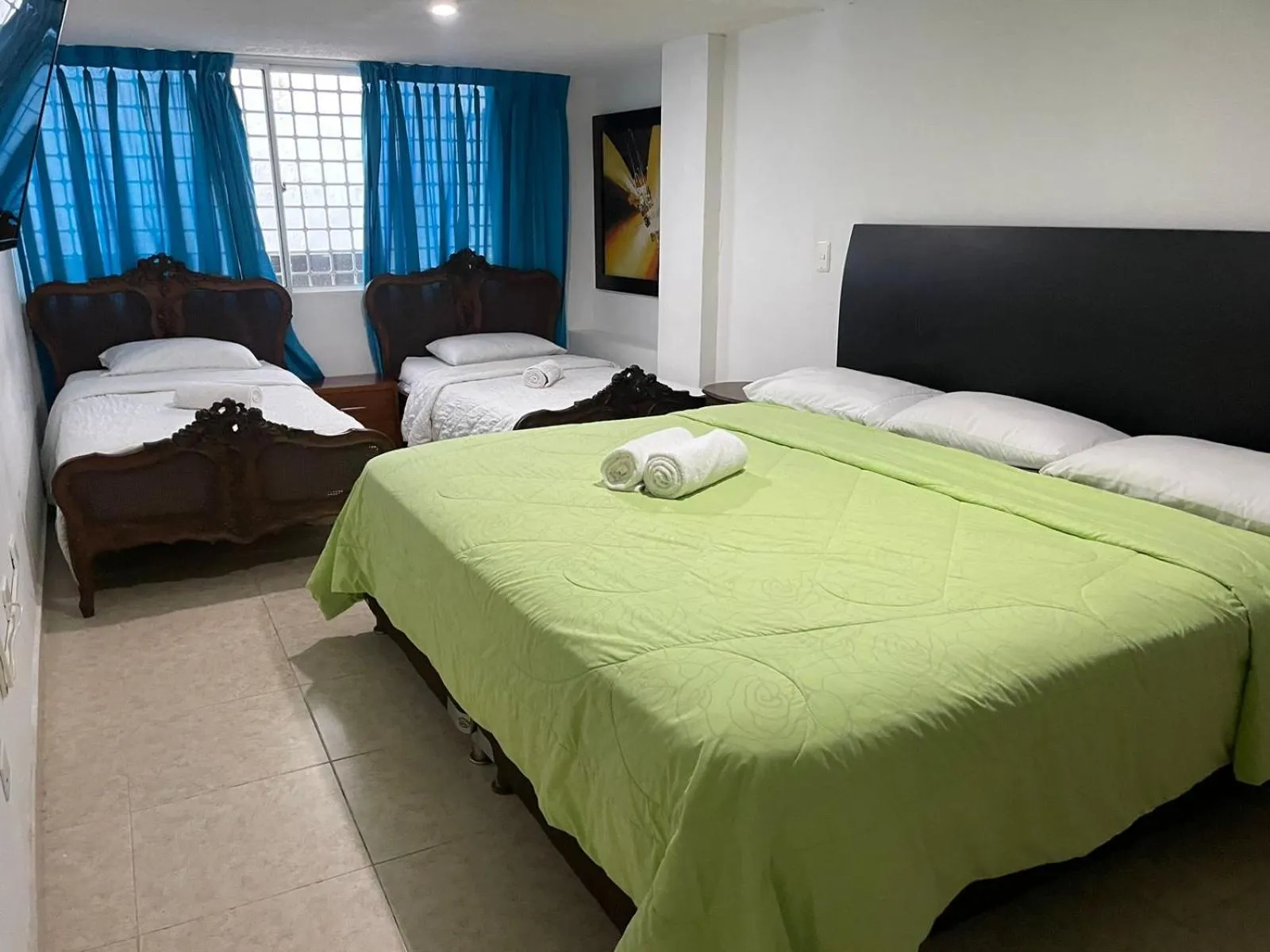 Bed in Hotel Fegali Art Boutique