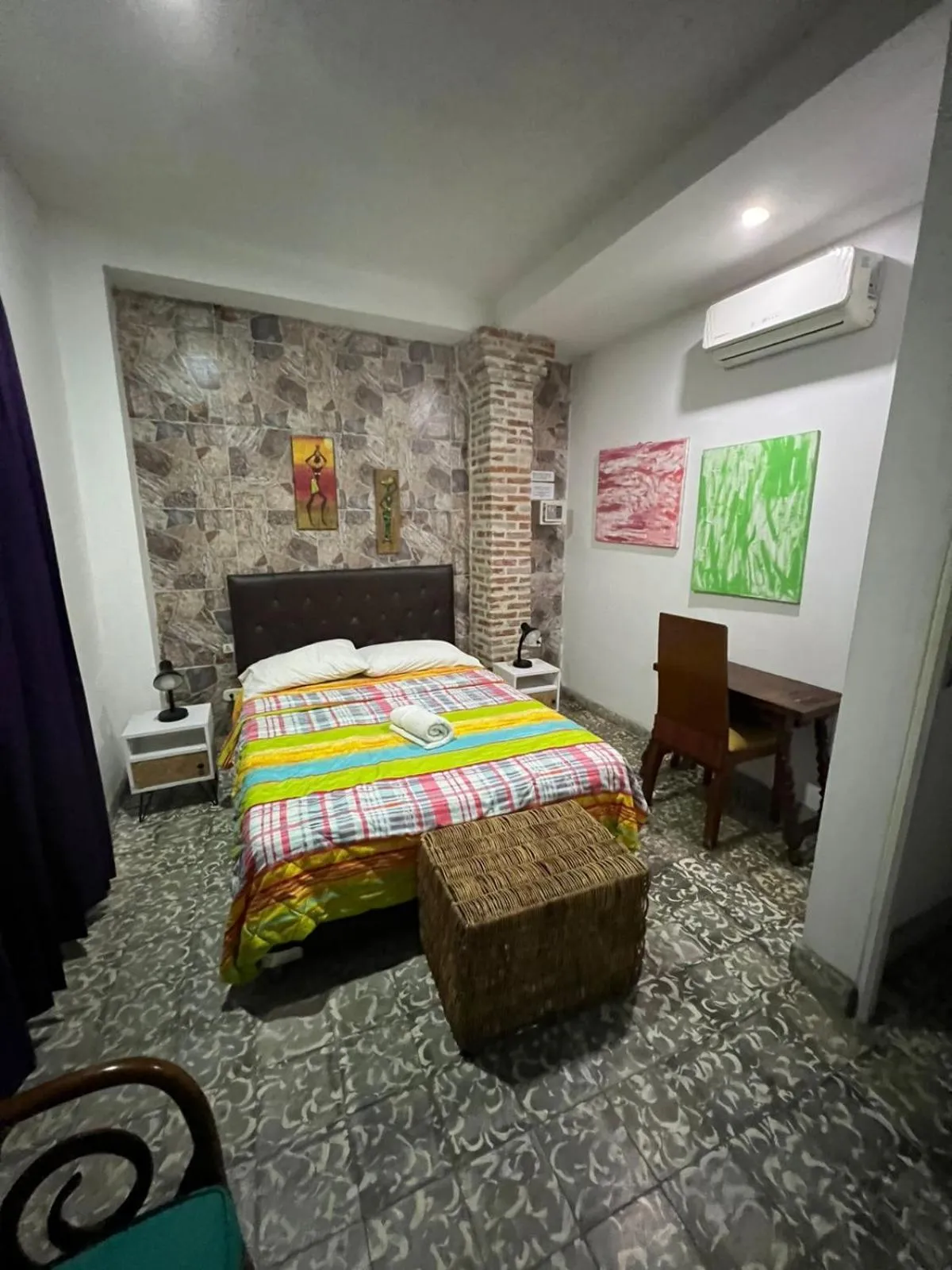 Bed in Hotel Fegali Art Boutique