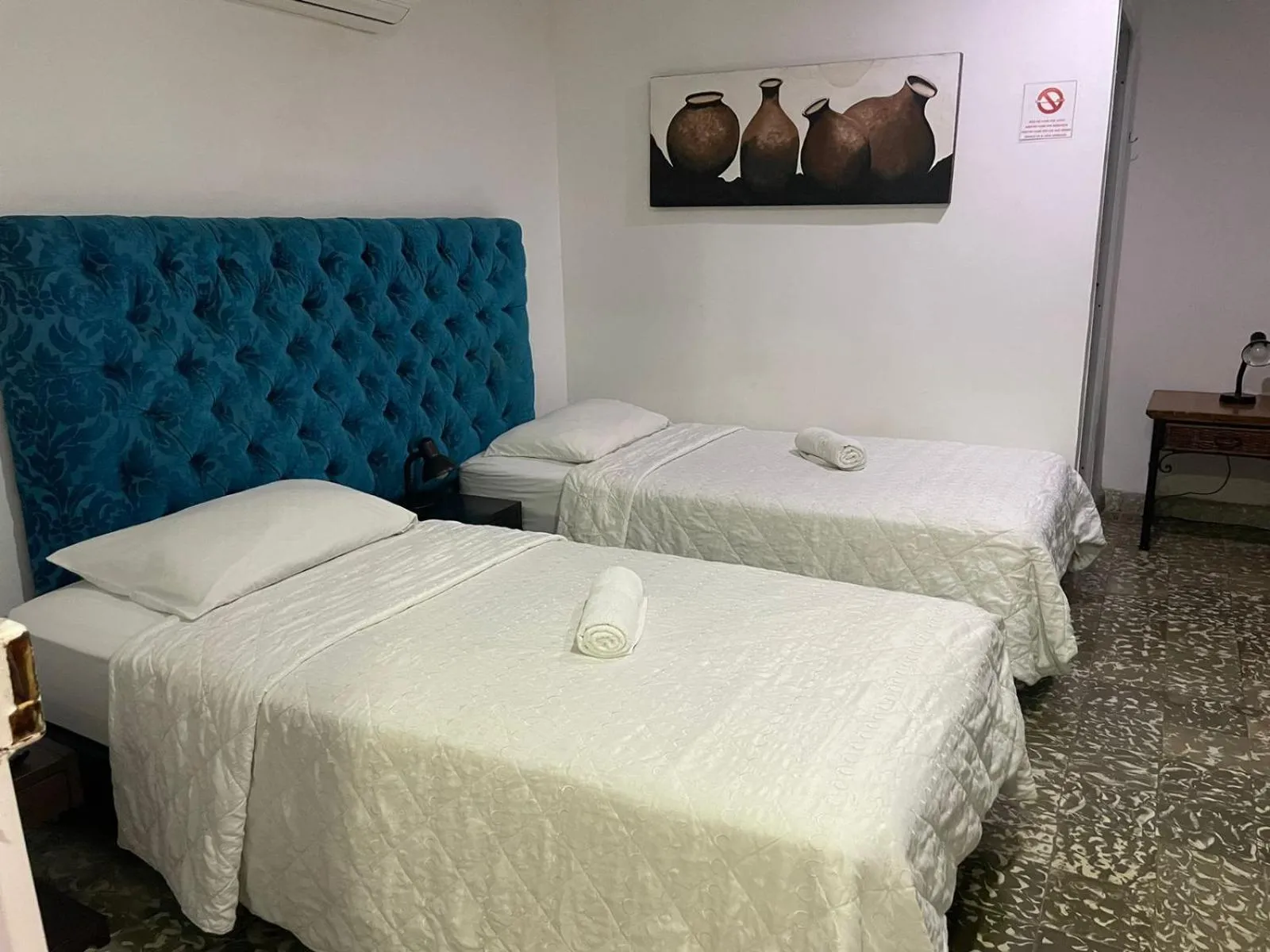 Bed in Hotel Fegali Art Boutique