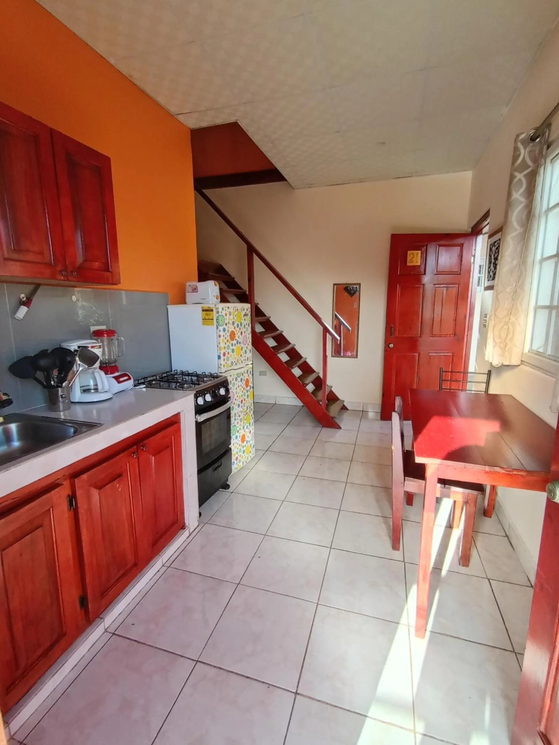 kitchen in Sun Havens Apartments & Suites