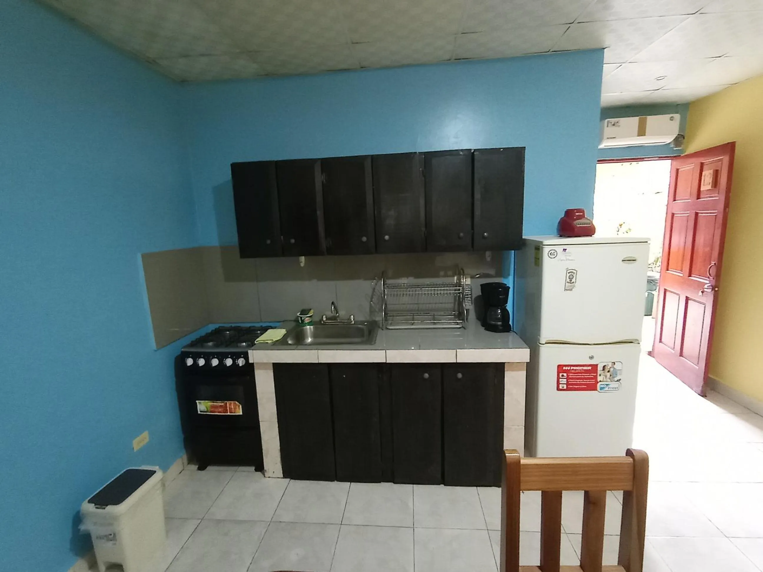 kitchen in Sun Havens Apartments & Suites