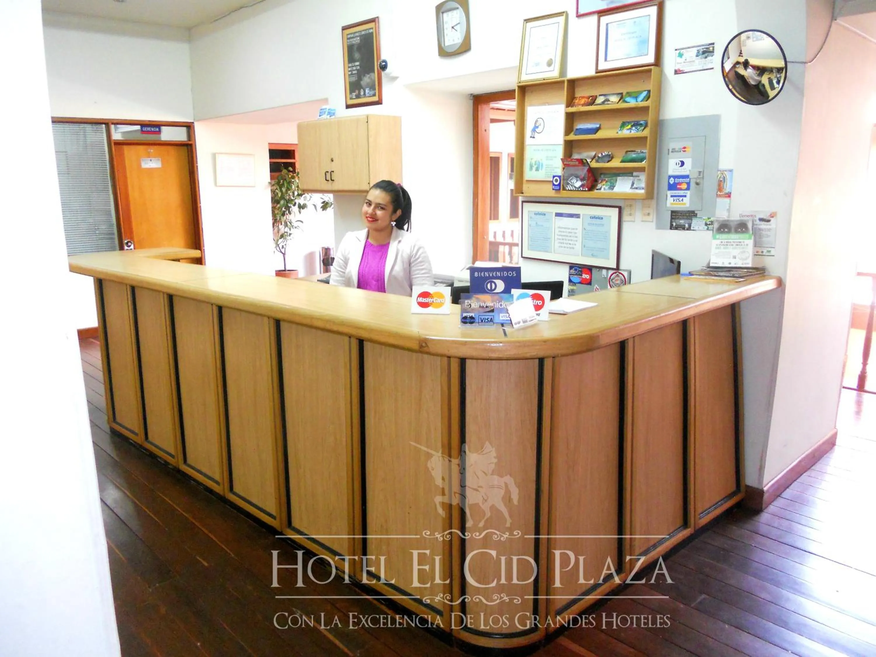 Lobby or reception in Hotel El Cid Plaza Premium