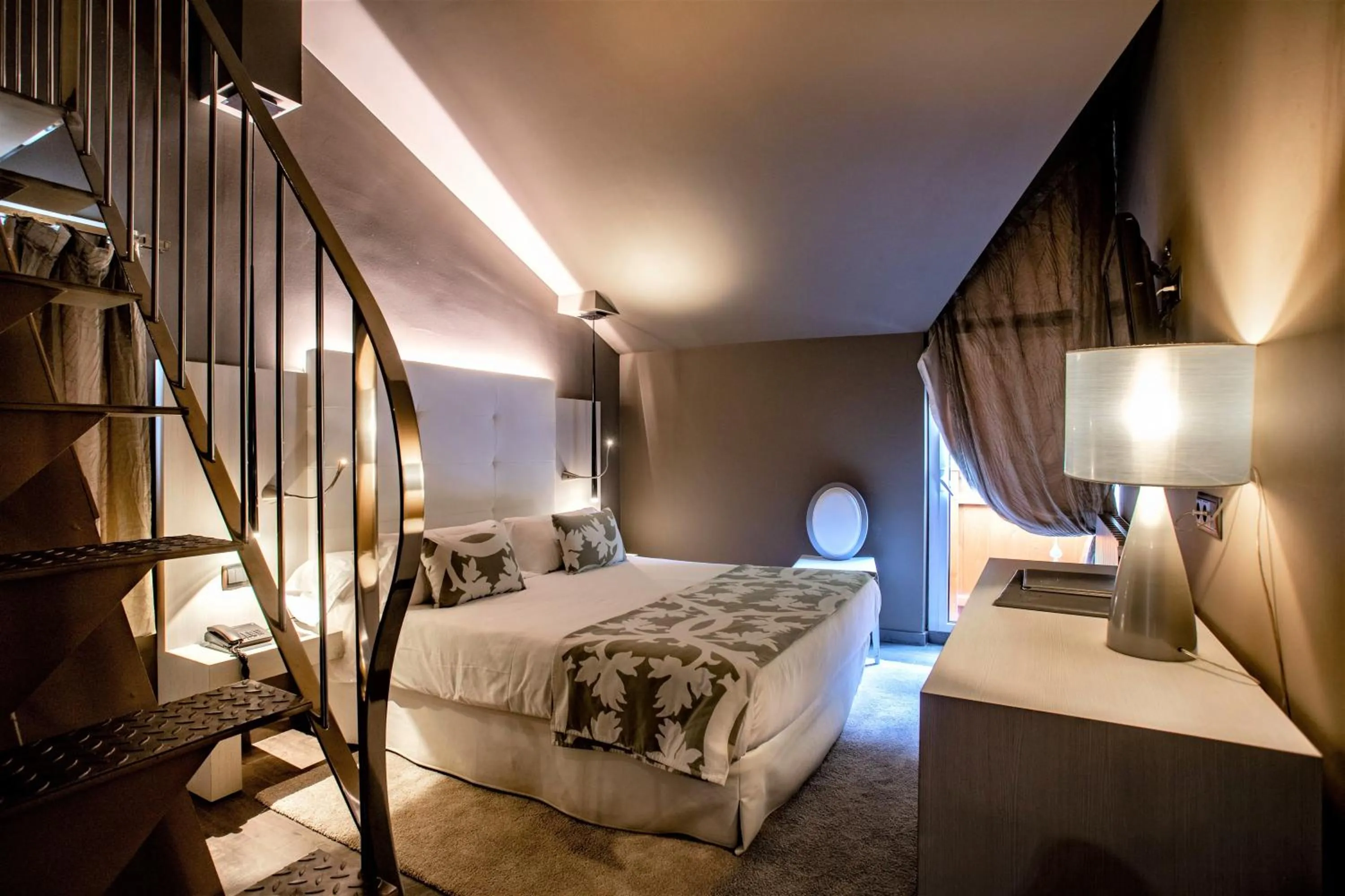 Bed in Hotel & Spa Xalet Bringue