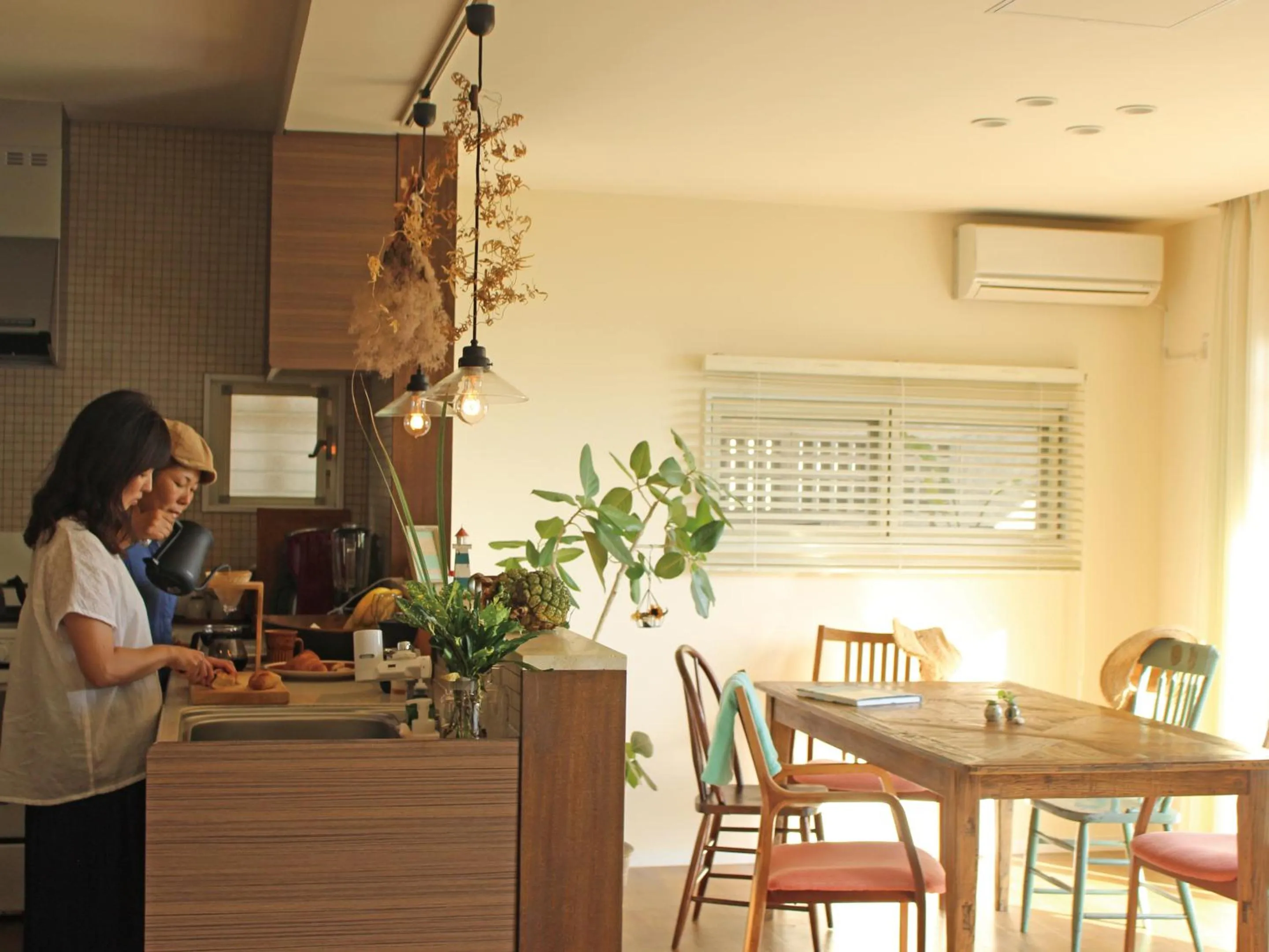 Dining area in Villa Kukuru