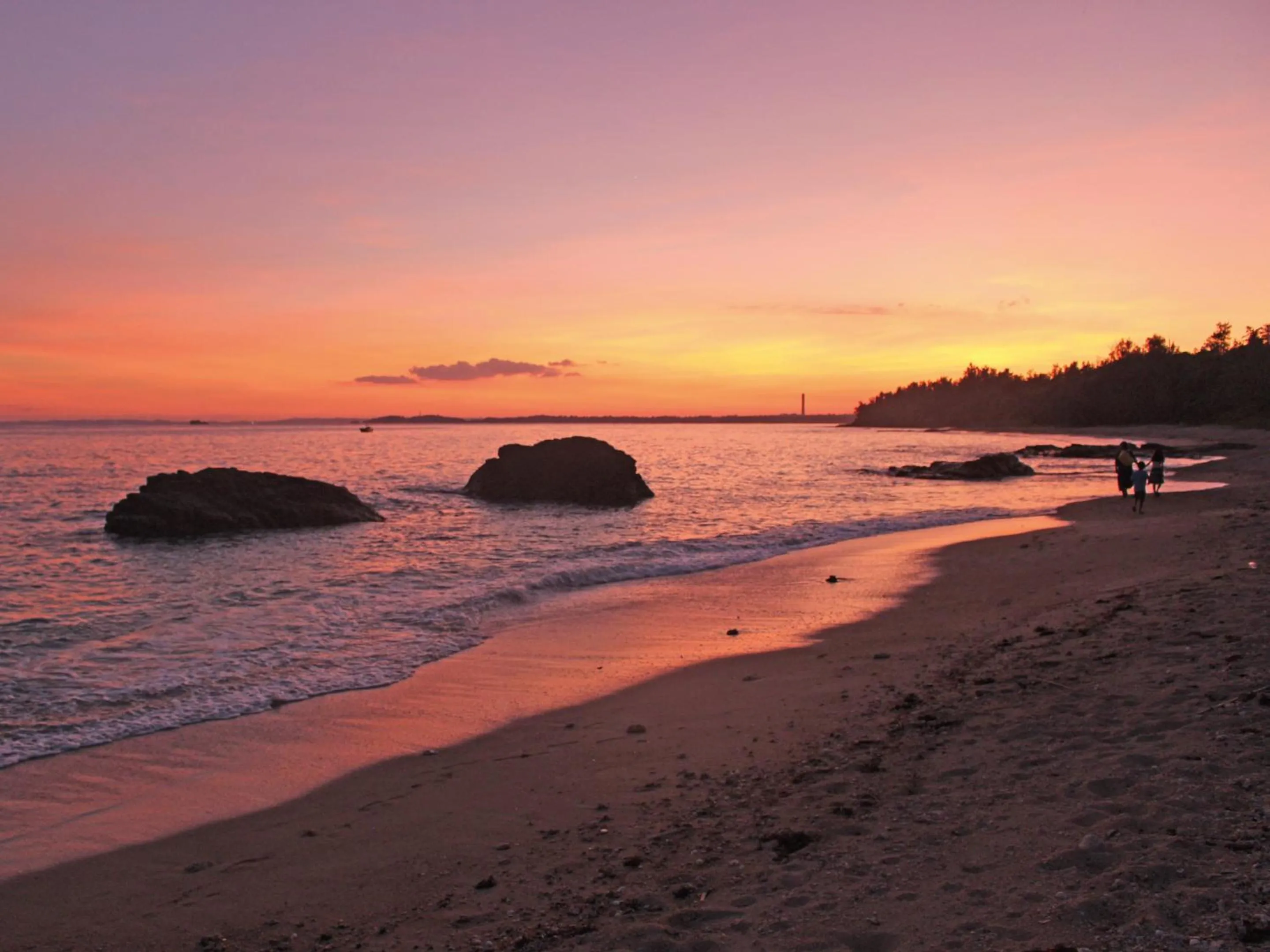 Beach in Villa Kukuru