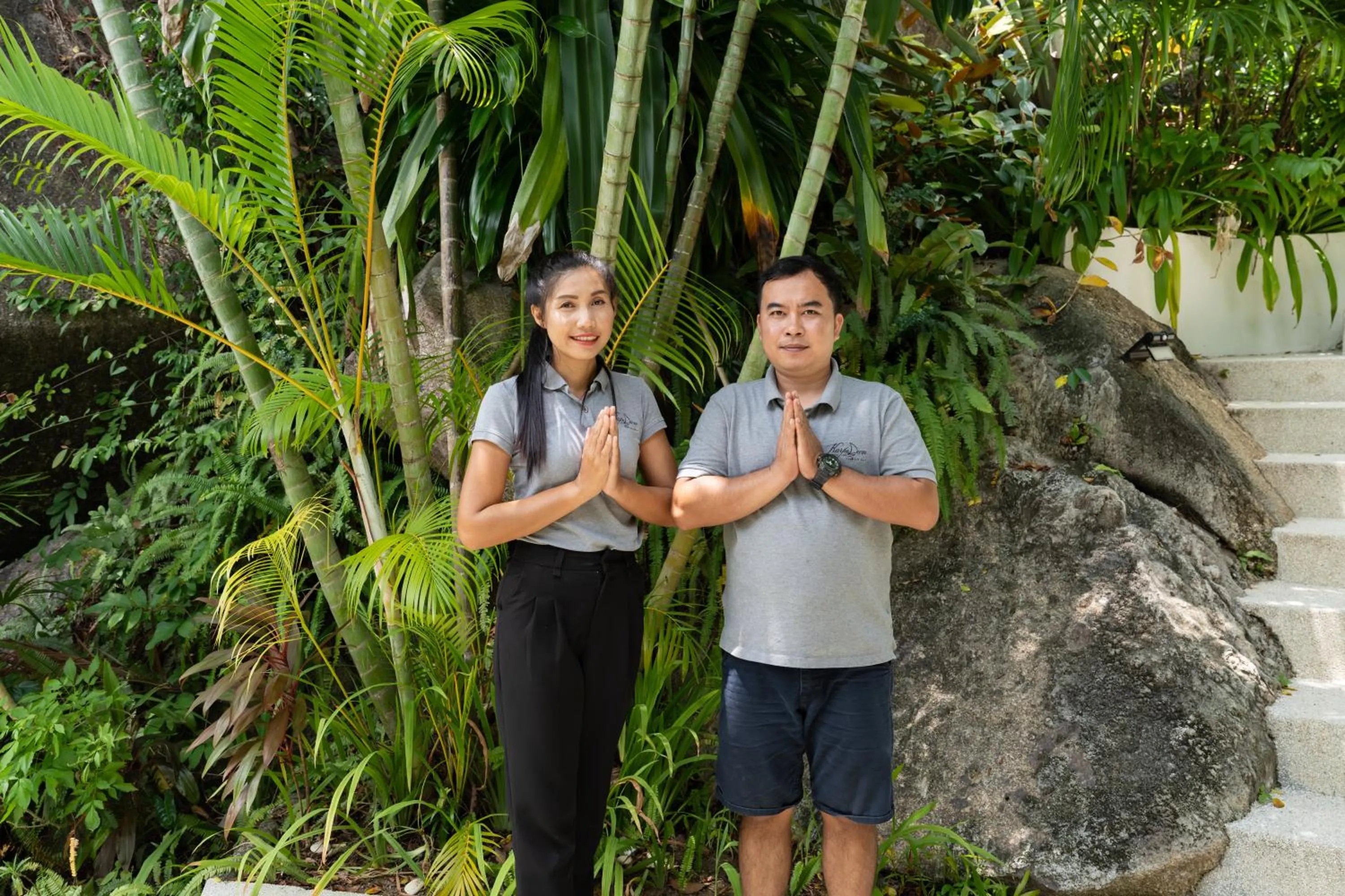 Staff in Karpe Diem Villa - Twin Infinity Pools