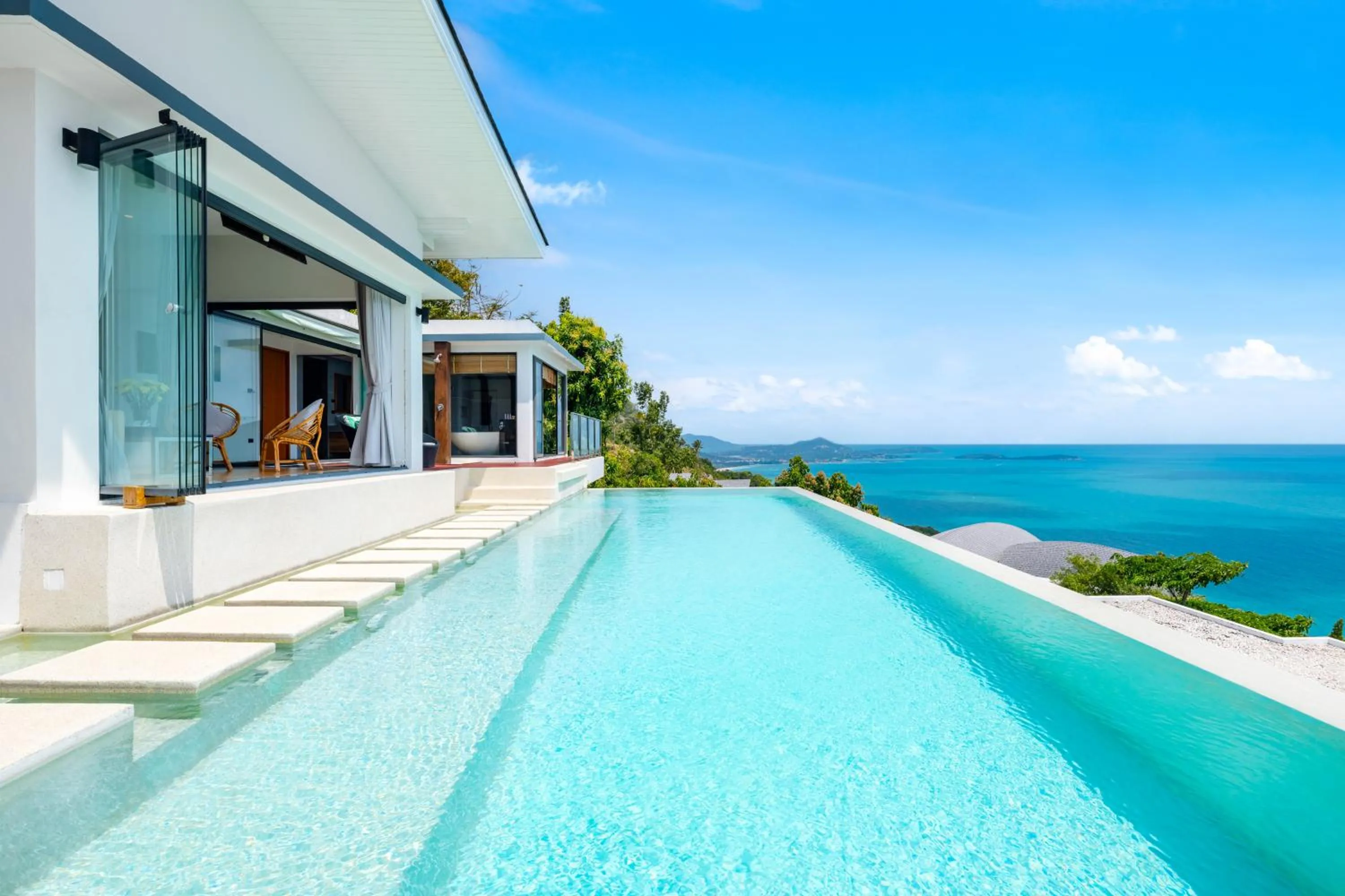 Sea view in Karpe Diem Villa - Twin Infinity Pools