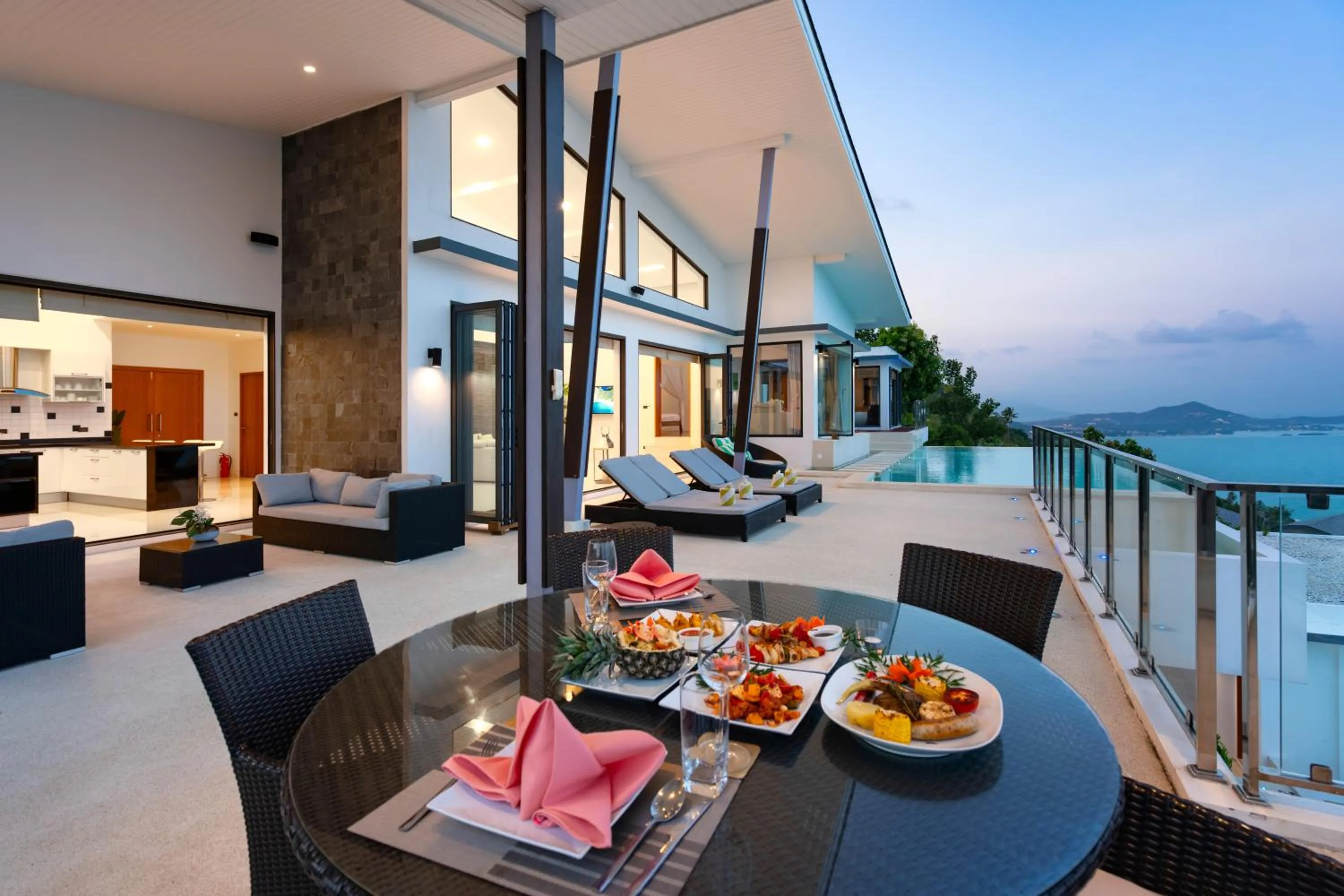 View (from property/room) in Karpe Diem Villa - Twin Infinity Pools