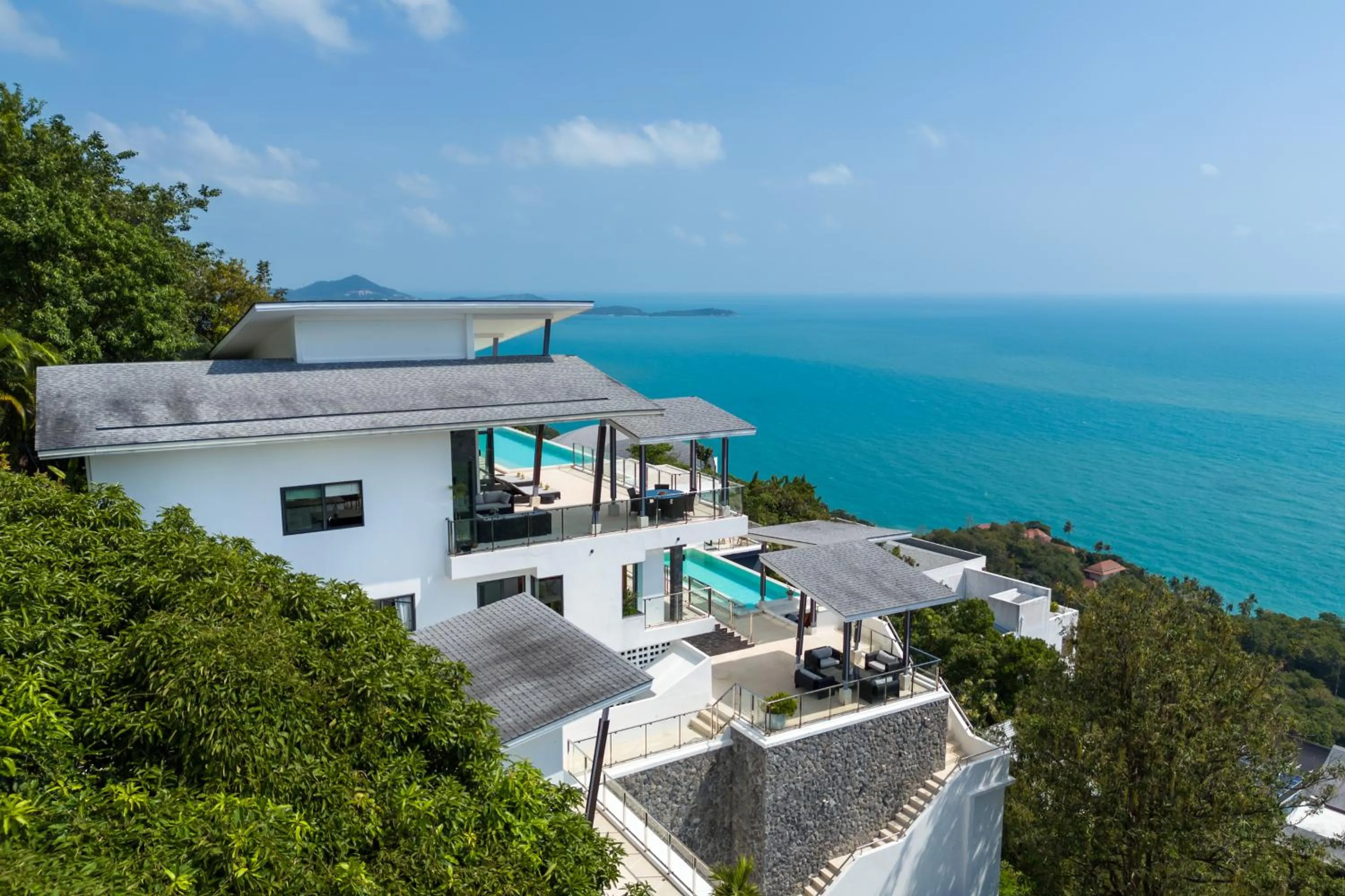 Property building in Karpe Diem Villa - Twin Infinity Pools
