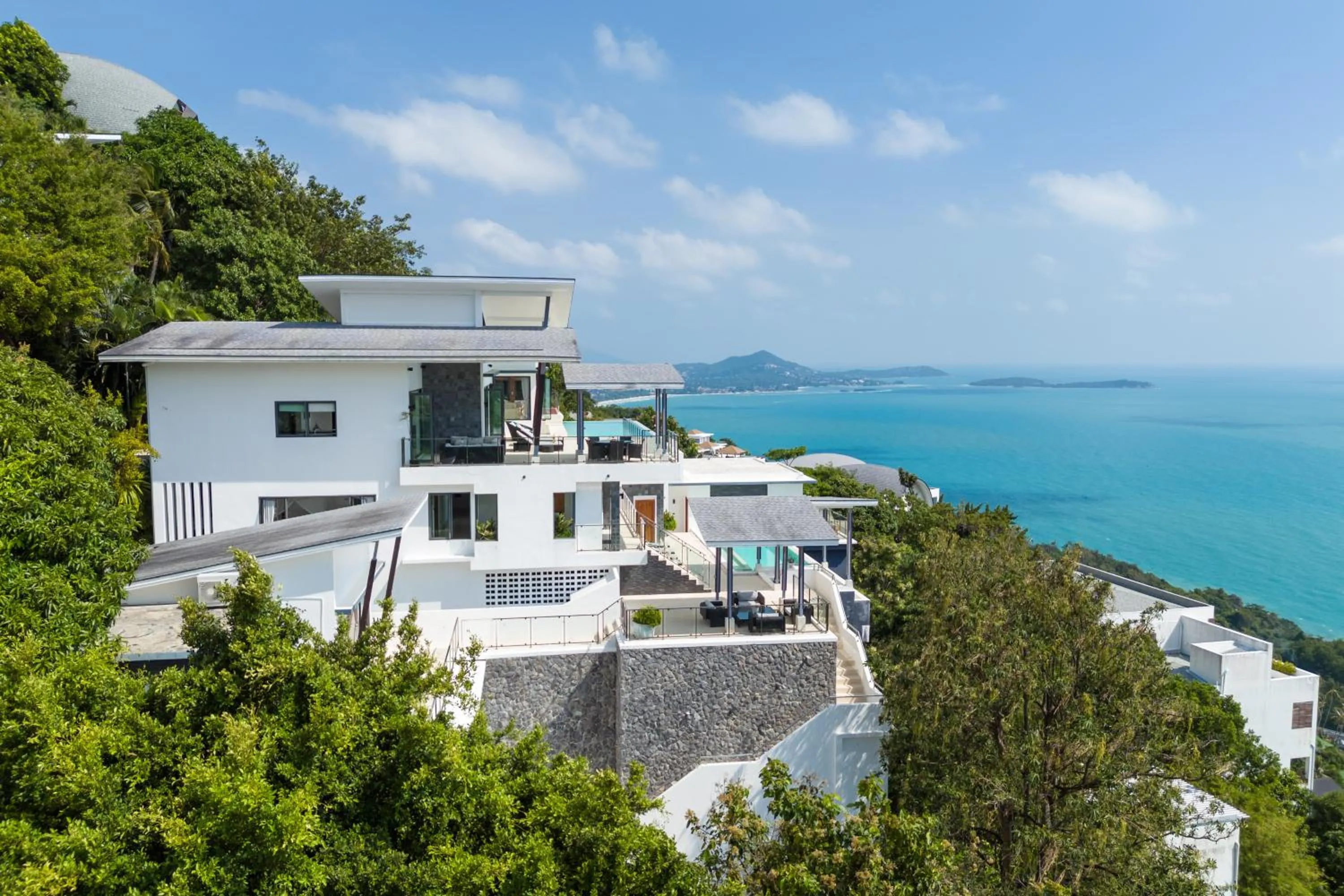 Property building in Karpe Diem Villa - Twin Infinity Pools