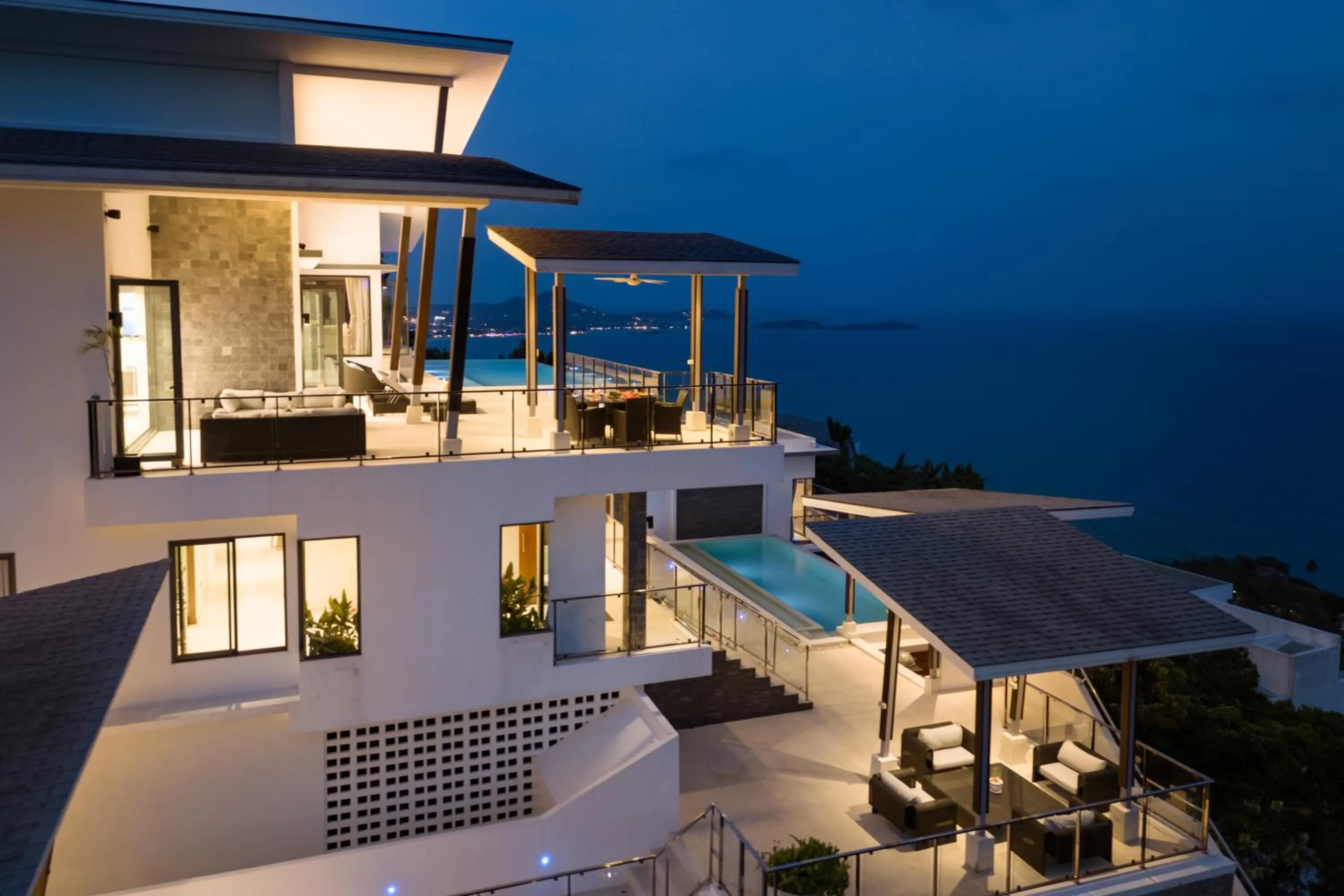 Property building in Karpe Diem Villa - Twin Infinity Pools