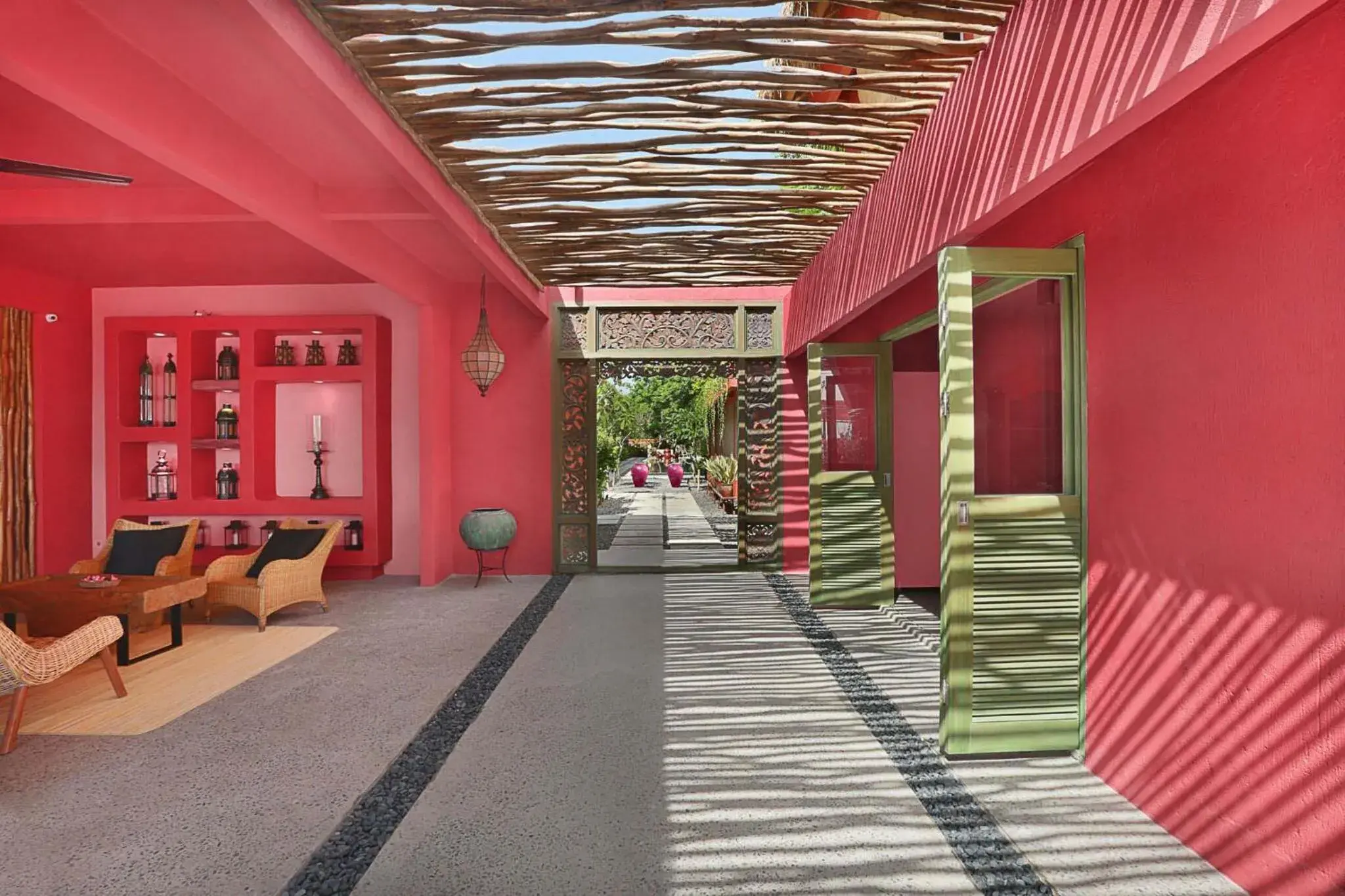 Facade/entrance in PinkCoco Gili Trawangan - Constant Surprises - for Cool Adults Only Facade/entrance in PinkCoco Gili Trawangan - Constant Surprises - for Cool Adults Only