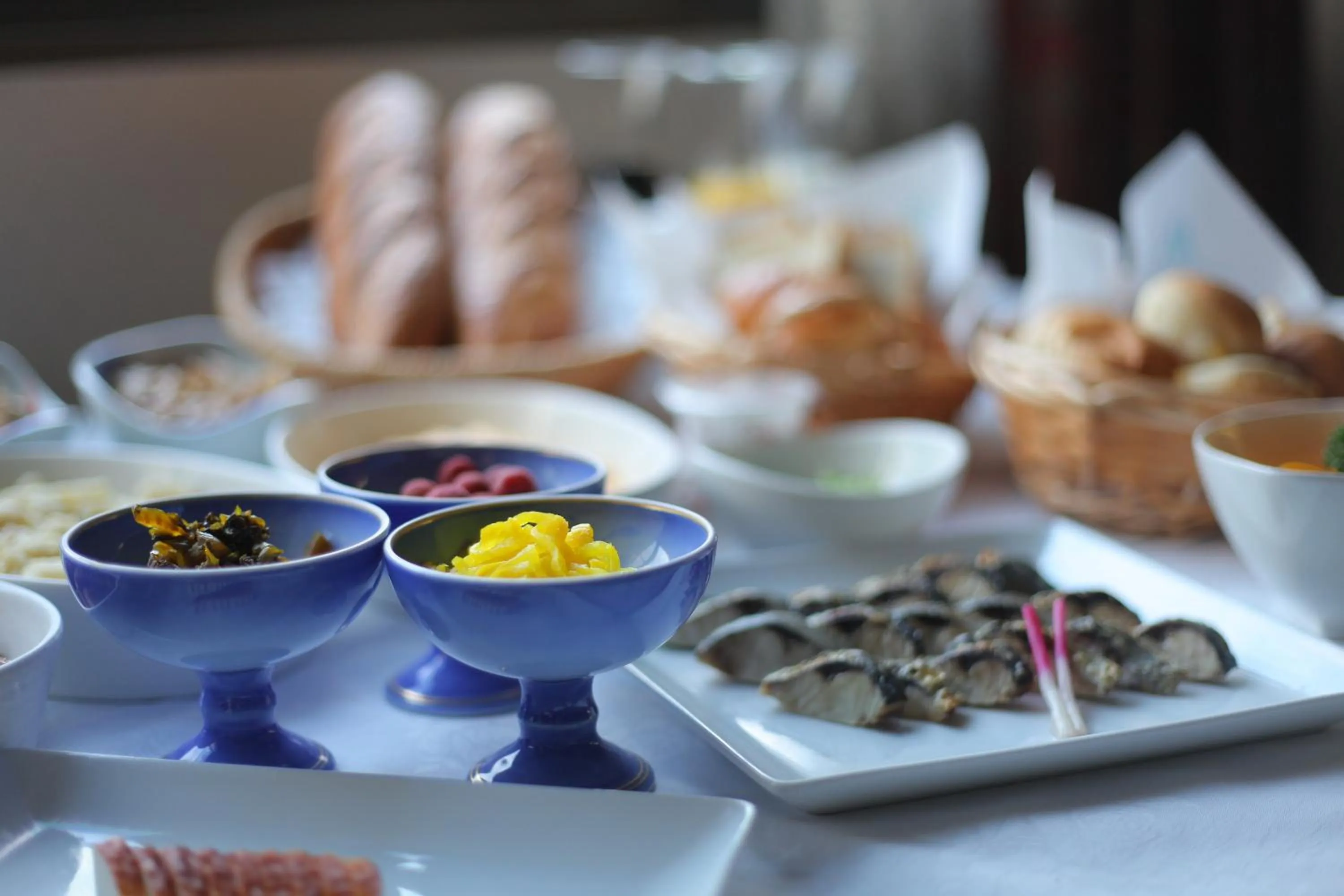 Buffet breakfast in Minakuchi Century Hotel