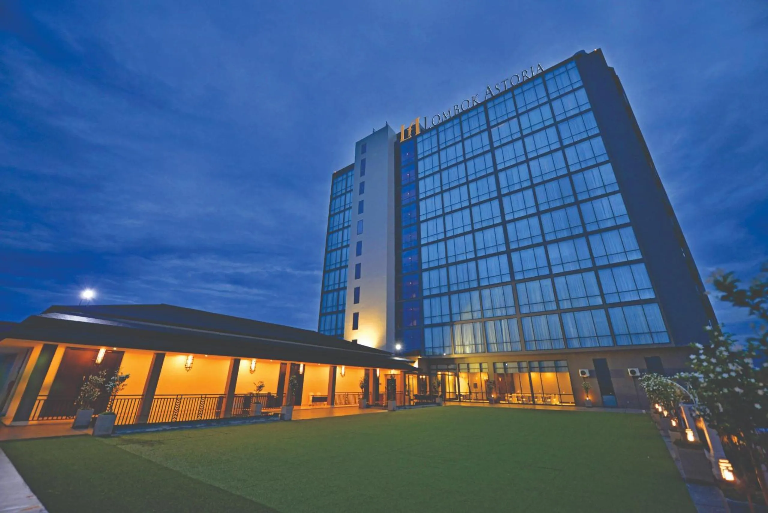 Property building in Lombok Astoria Hotel