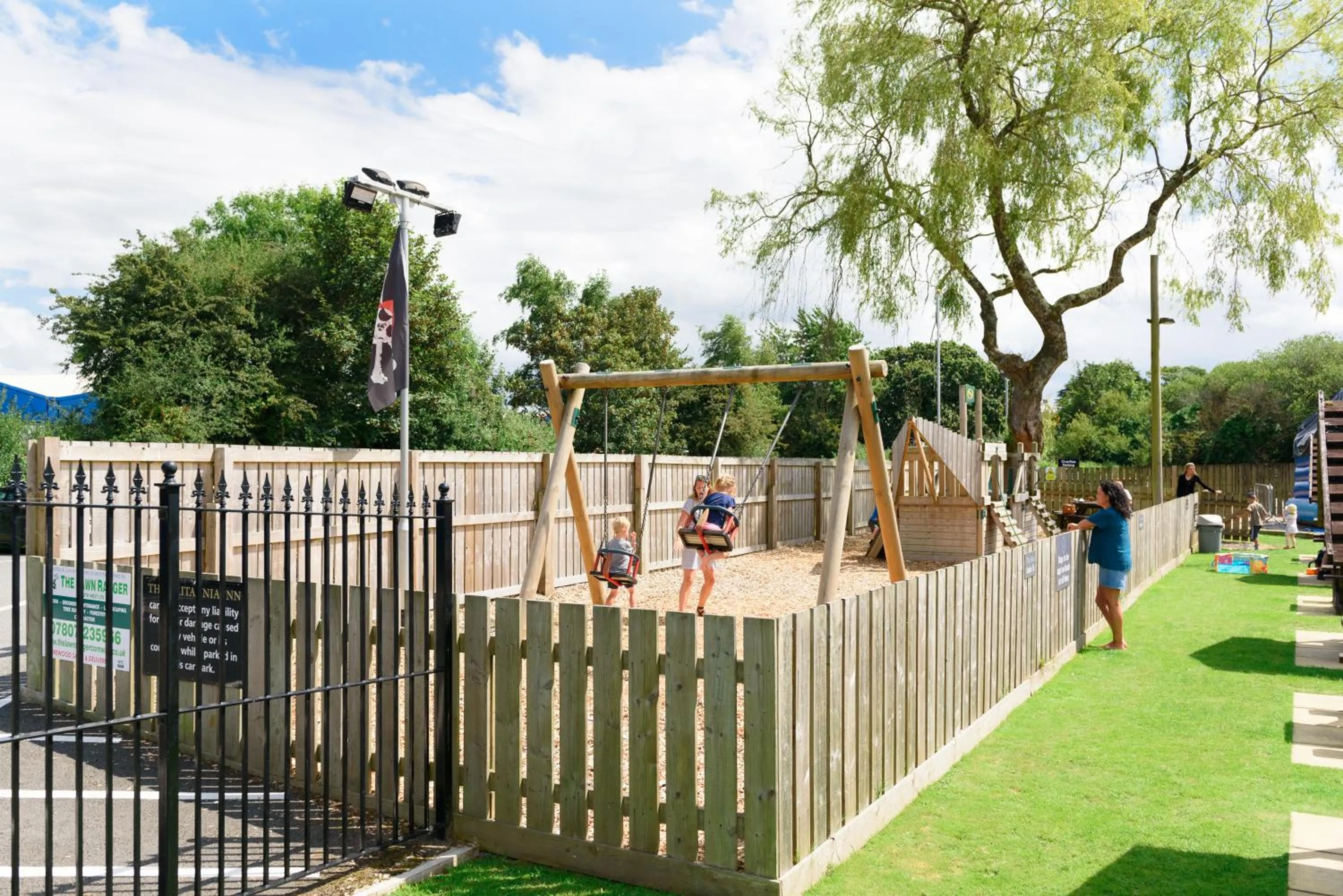 Dining area in The Britannia Inn & Waves Restaurant