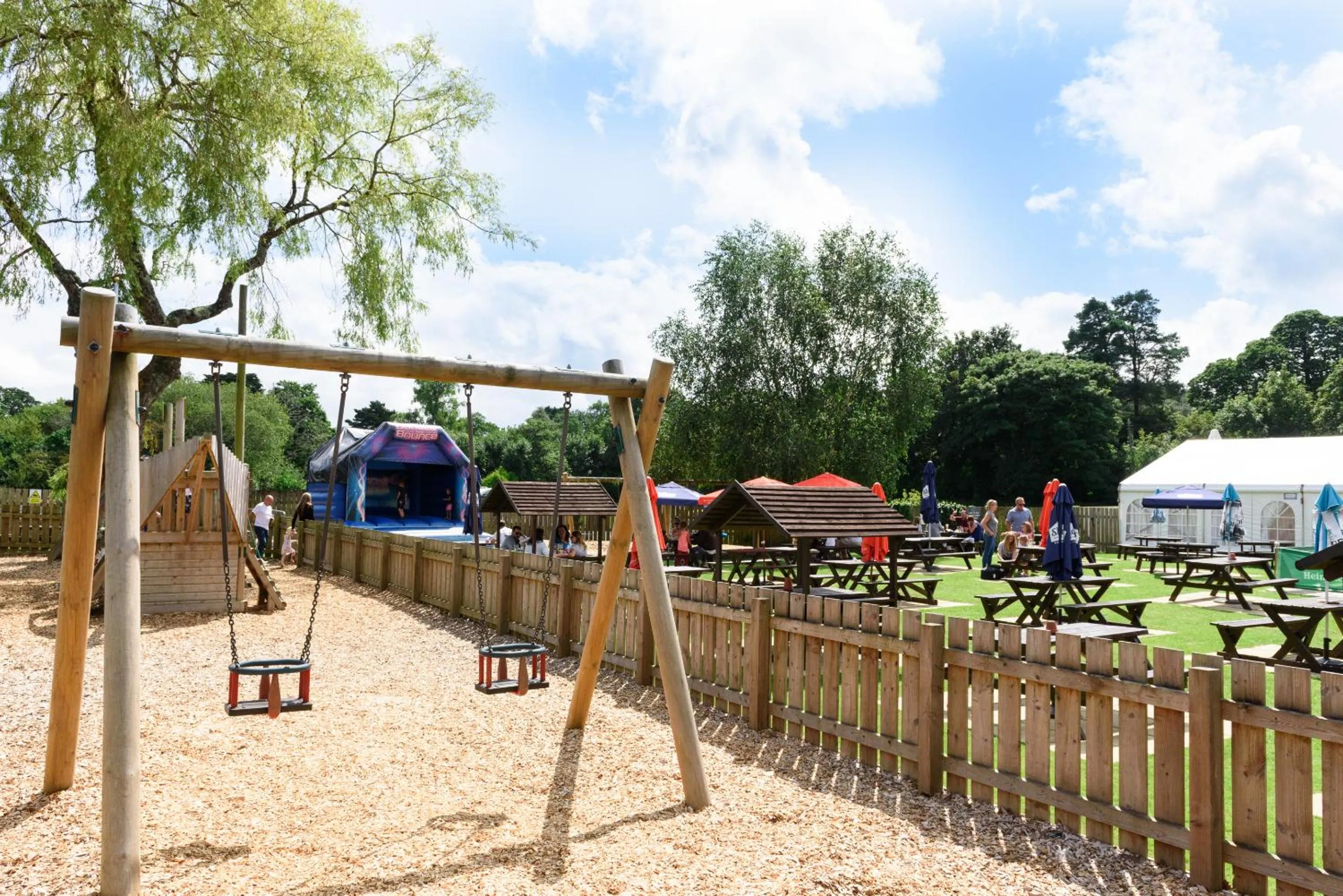 Dining area in The Britannia Inn & Waves Restaurant