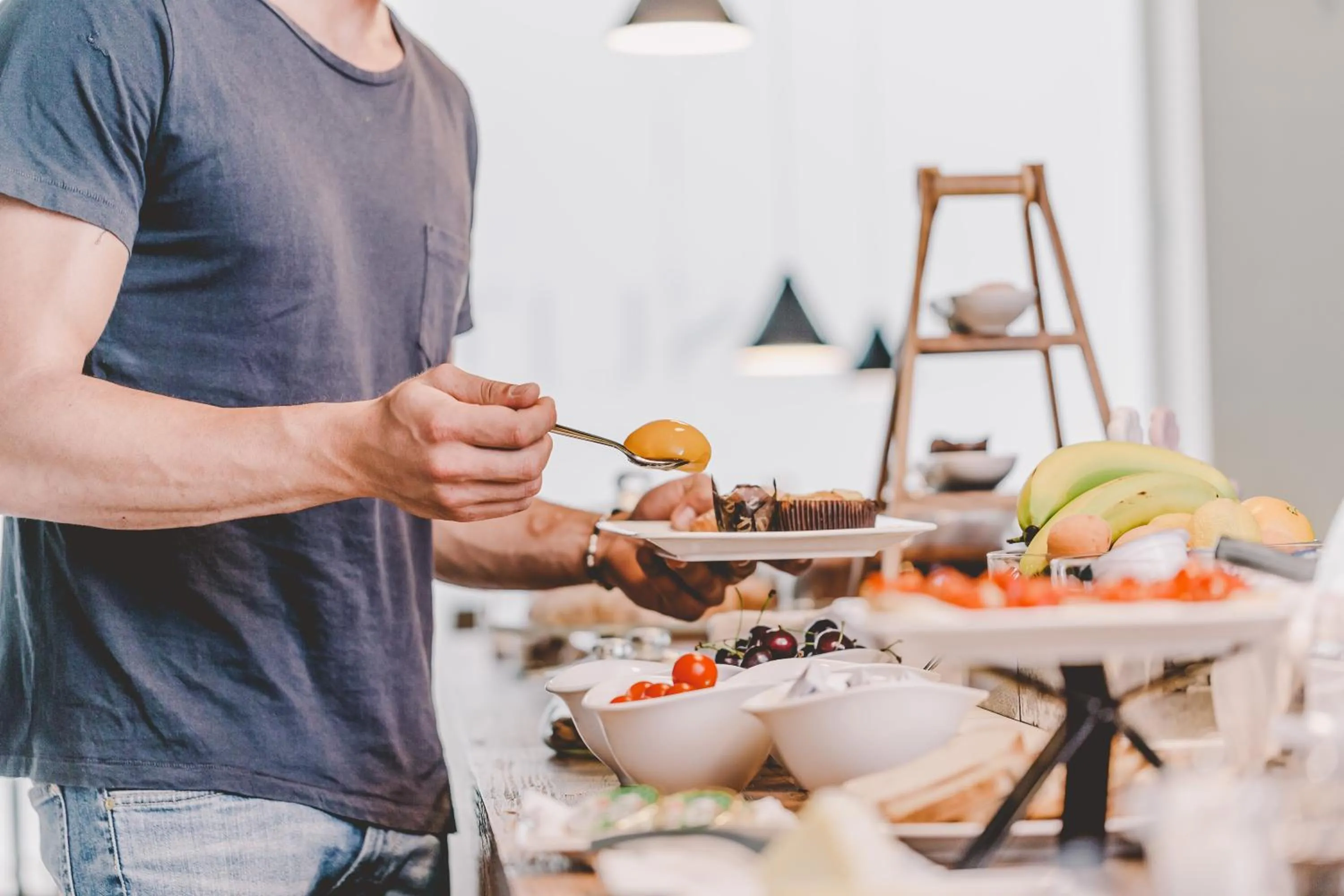 Food in Suite 10 Home Design & Spa