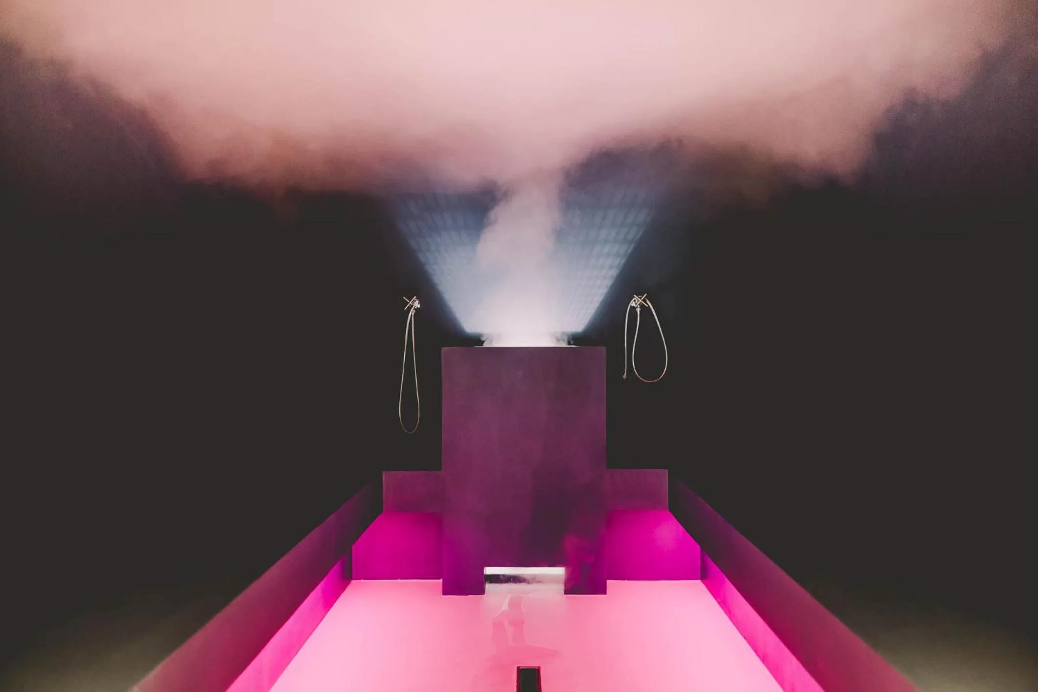 Steam room in Suite 10 Home Design & Spa