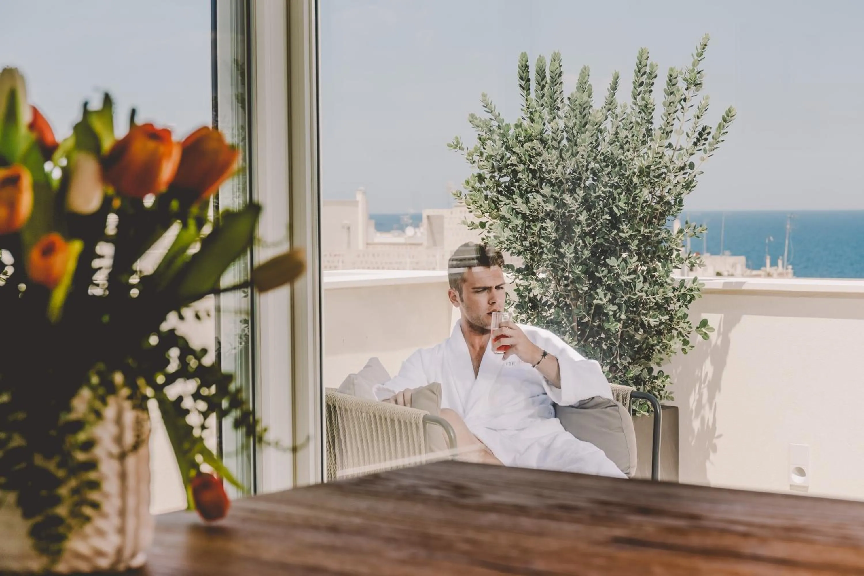 Balcony/Terrace in Suite 10 Home Design & Spa