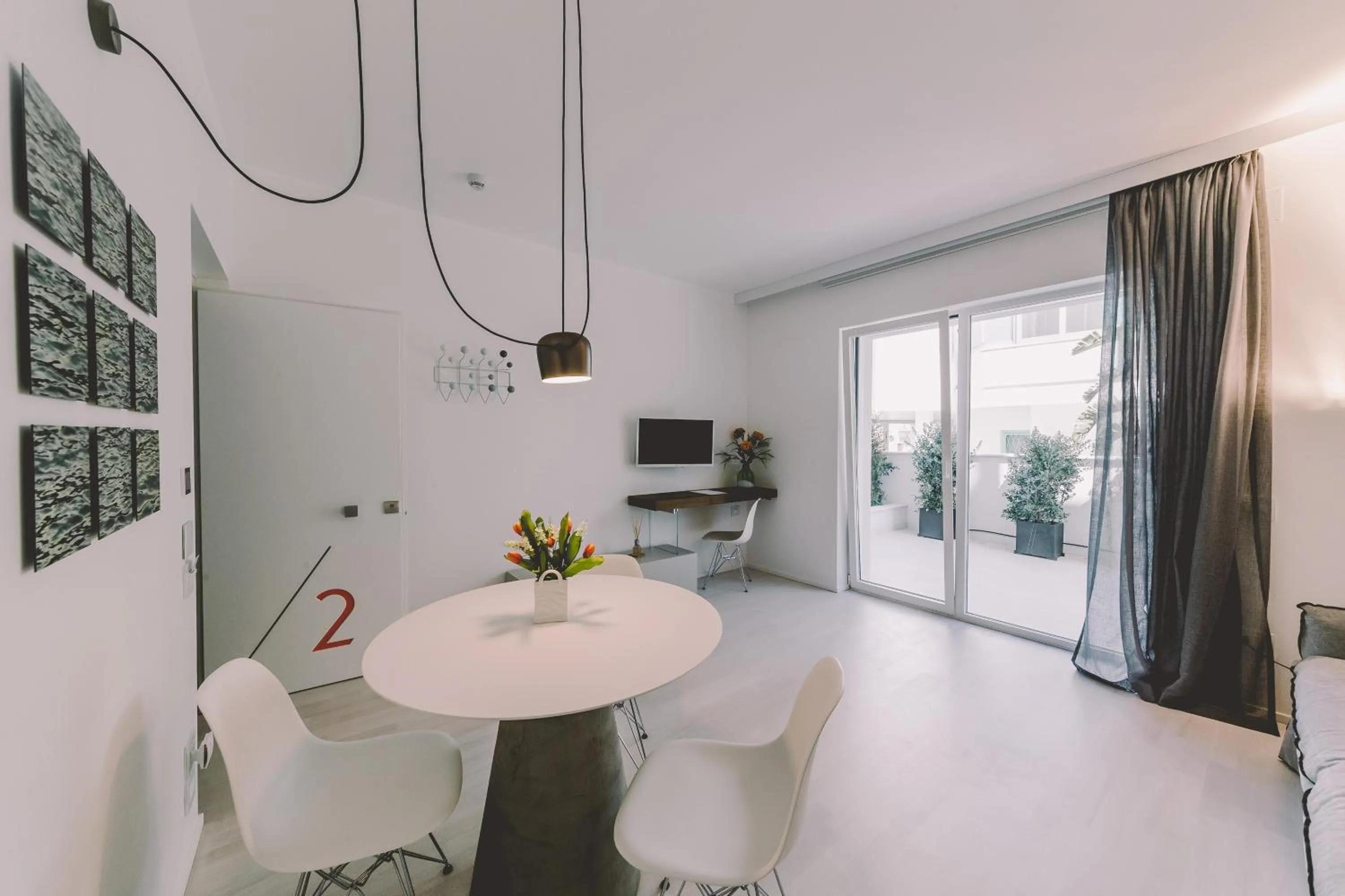Dining area in Suite 10 Home Design & Spa