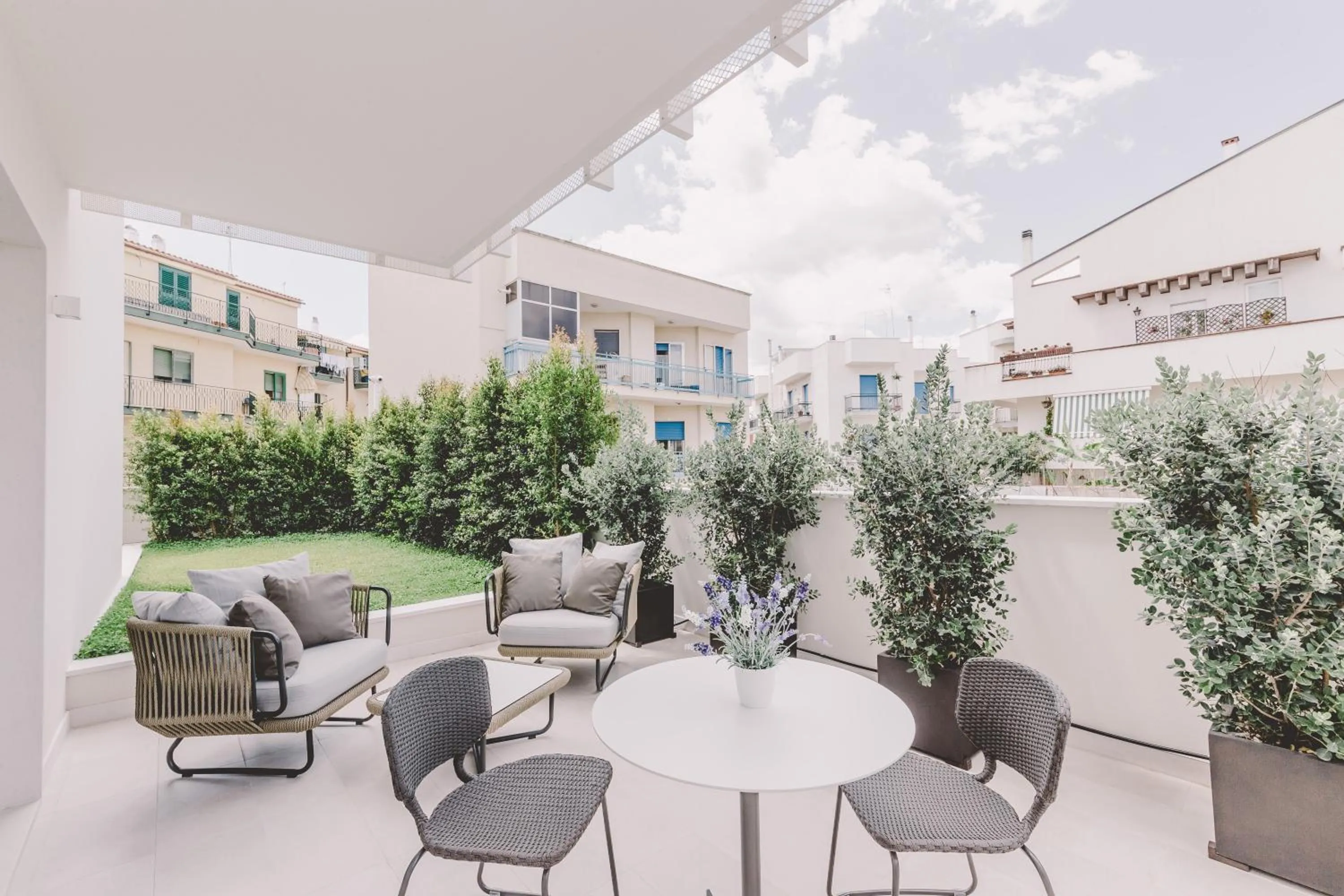 Patio in Suite 10 Home Design & Spa