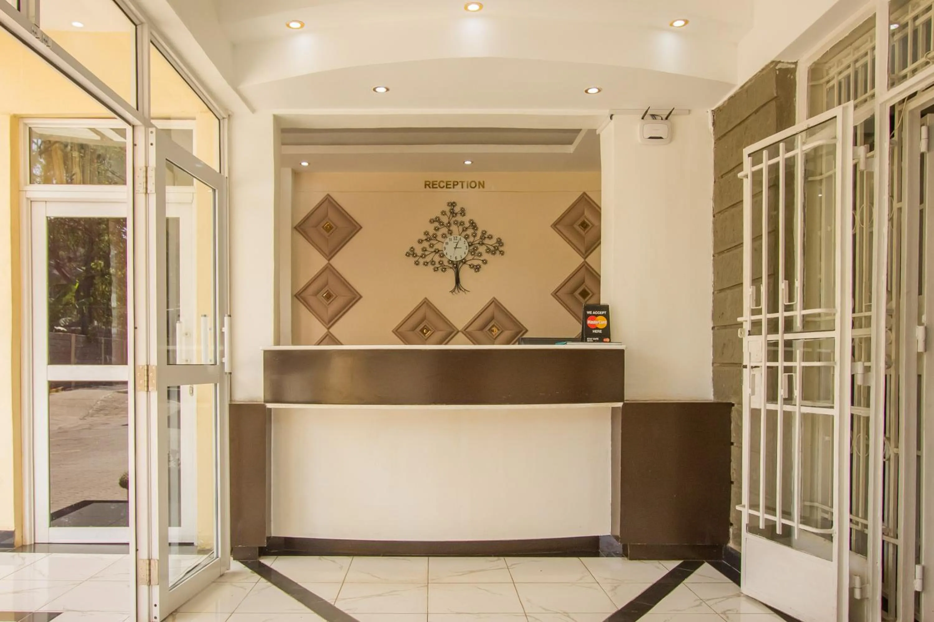 Lobby or reception in Wida Resort Kilimani