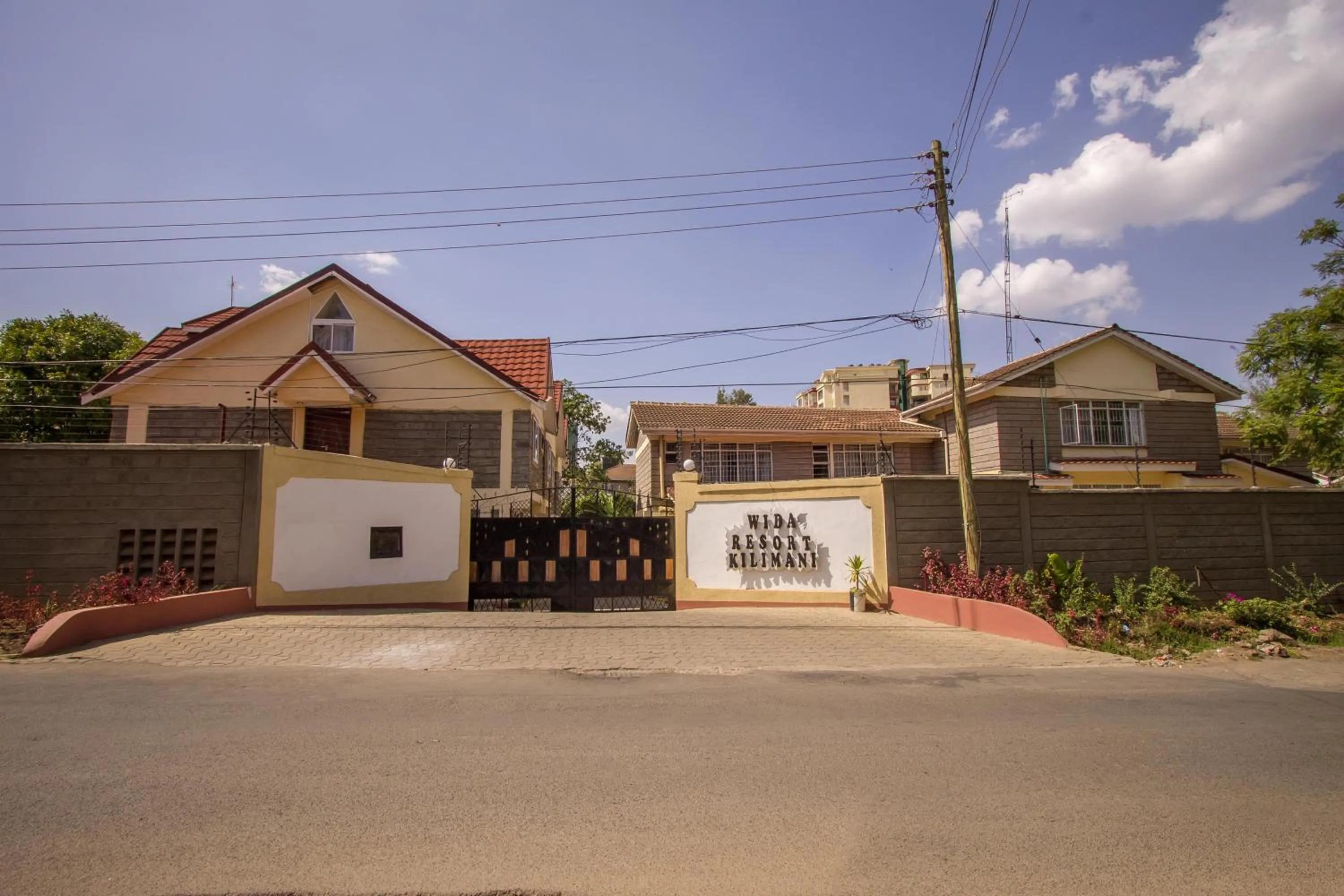 Street view in Wida Resort Kilimani
