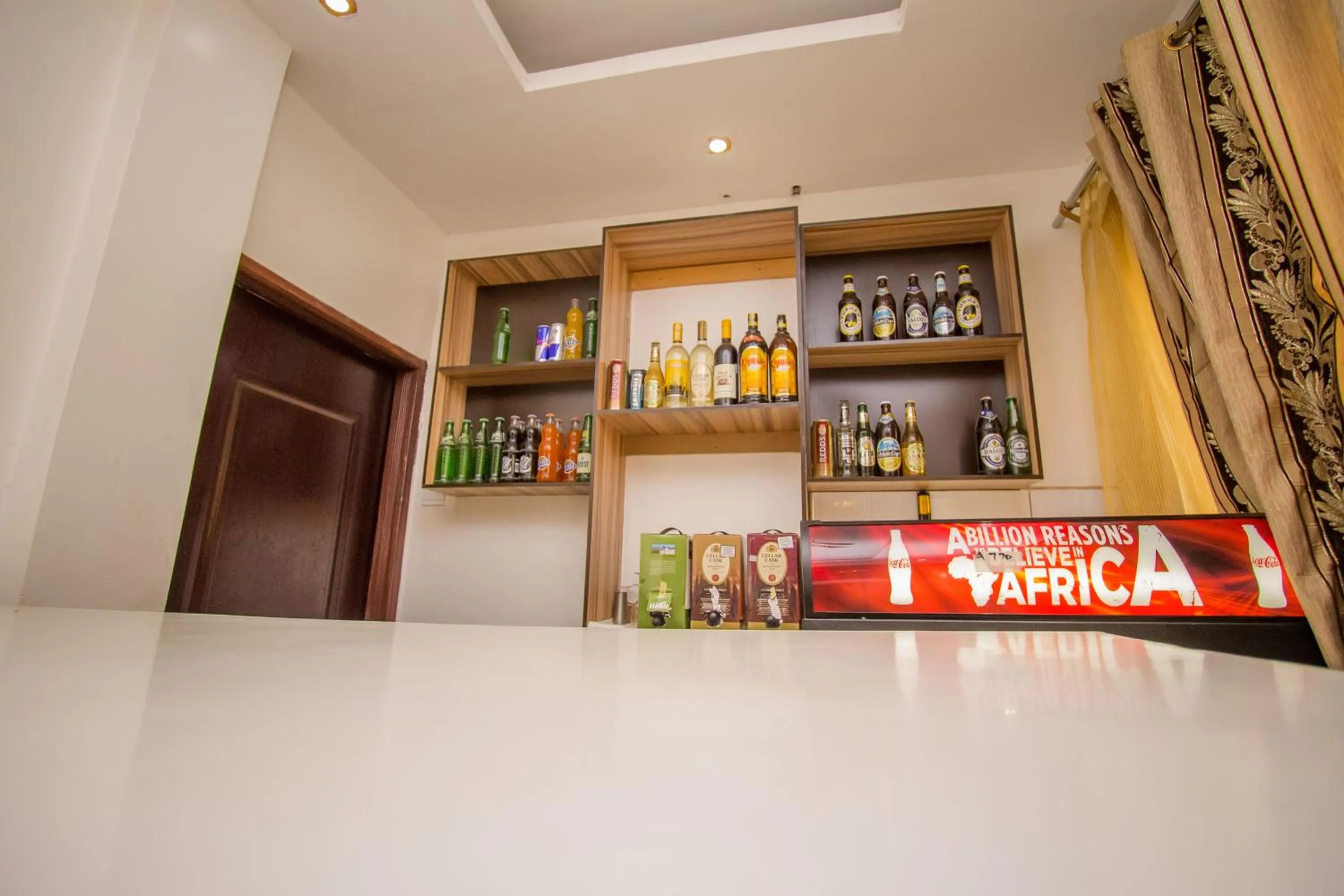 Alcoholic drinks in Wida Resort Kilimani