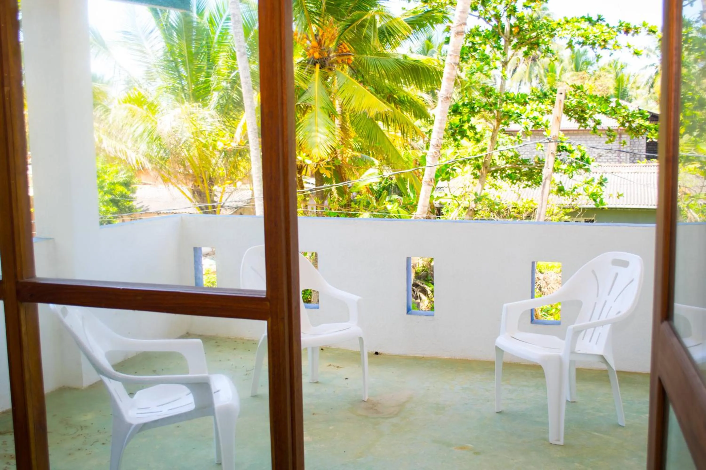 Garden view in FEEL Beach Apartments