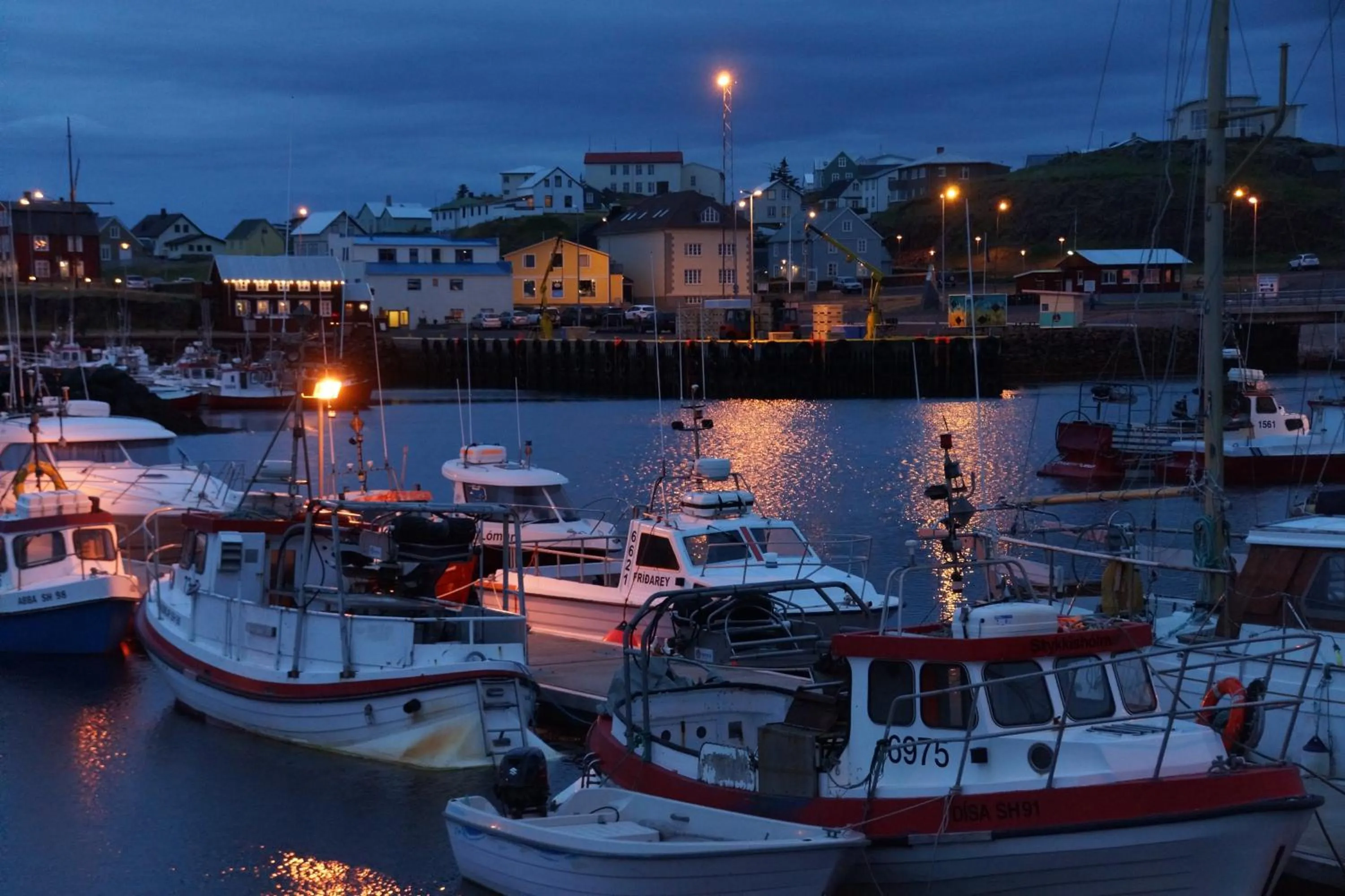 Night in Hótel Fransiskus Stykkishólmi