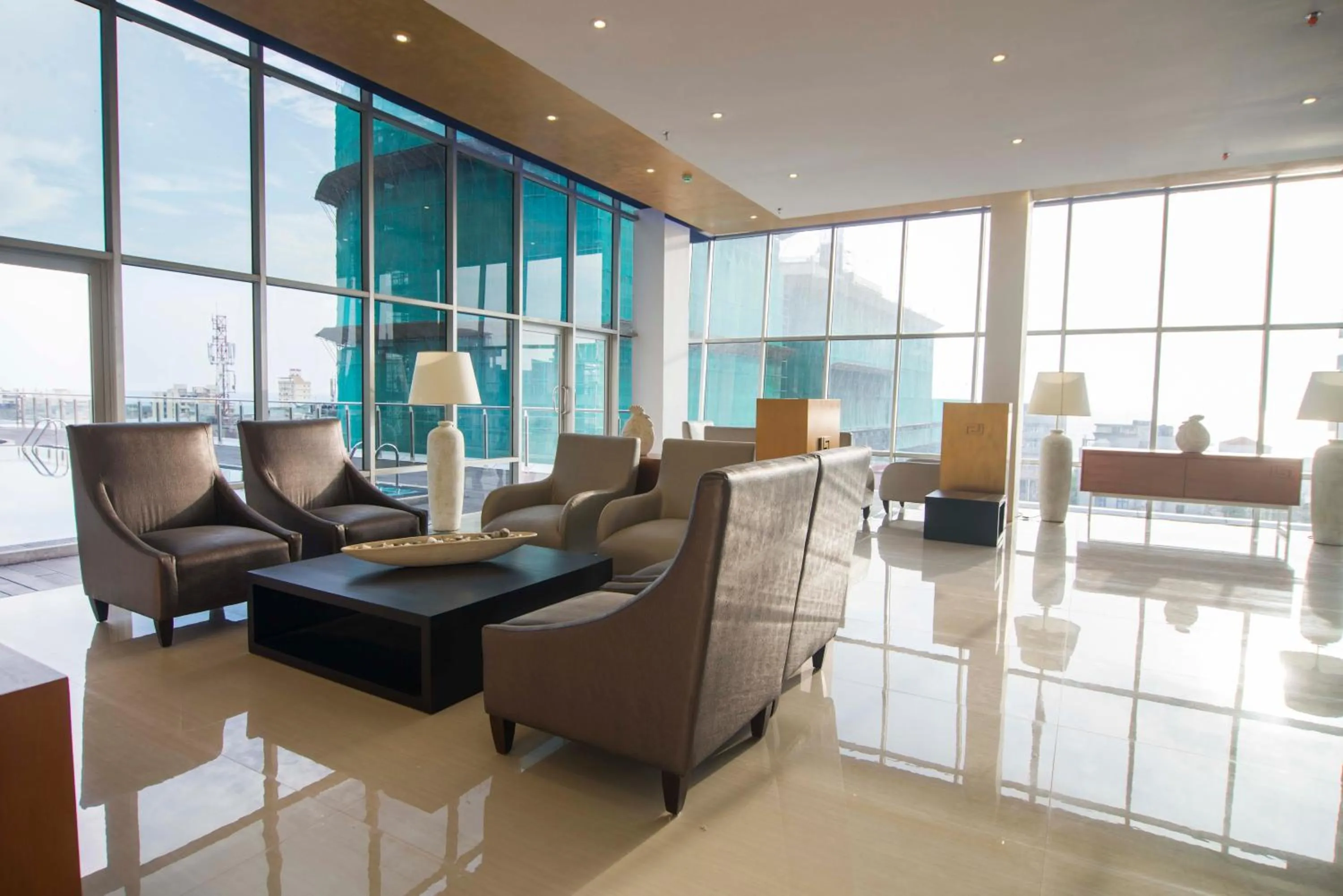 Lobby or reception in Platinum One Suites