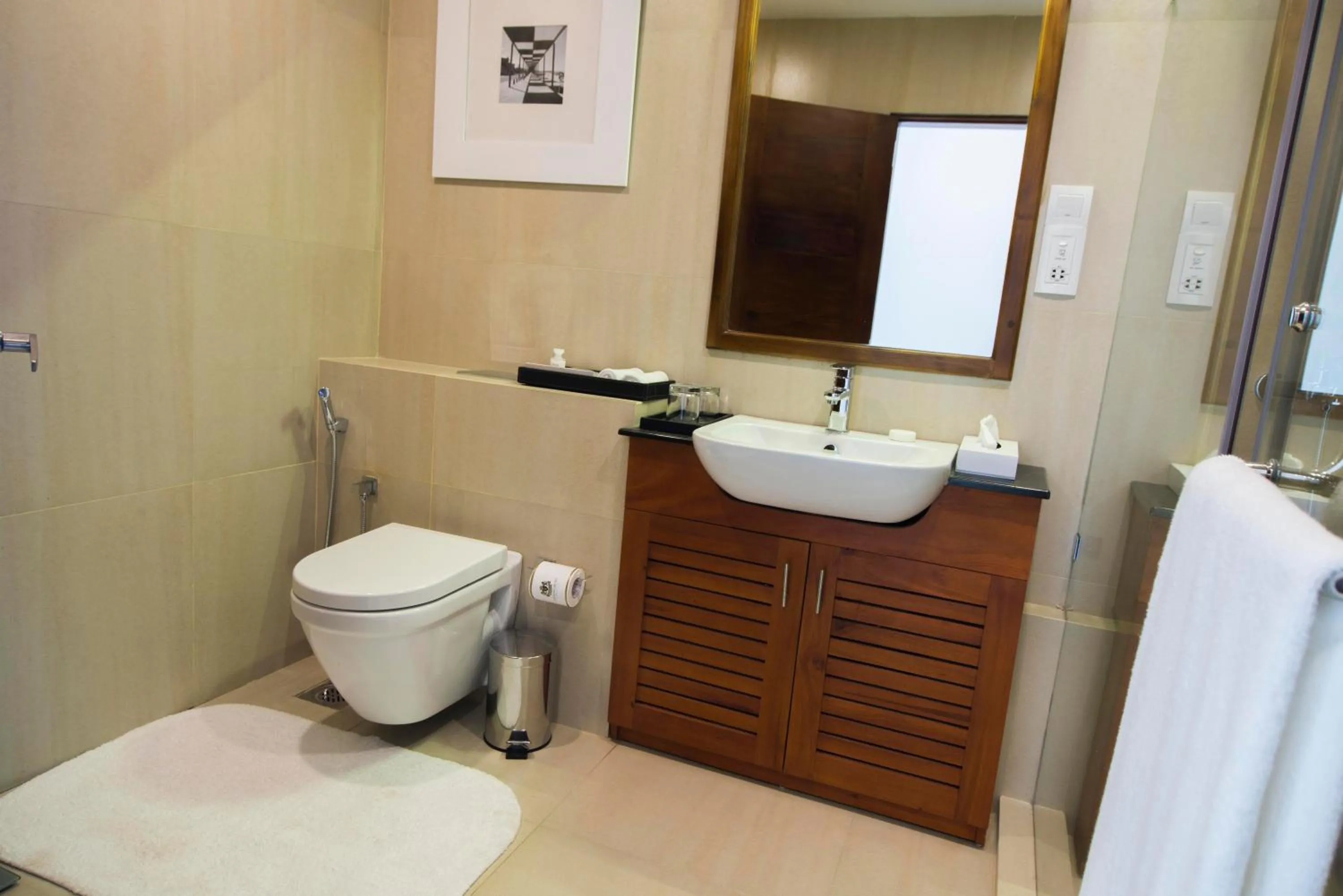 Bathroom in Platinum One Suites