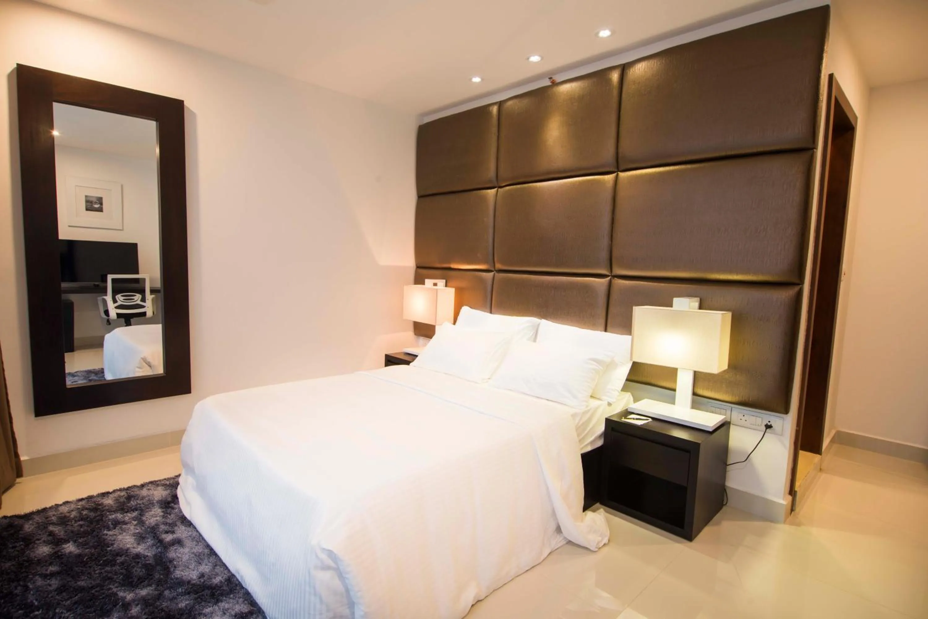 Bedroom in Platinum One Suites