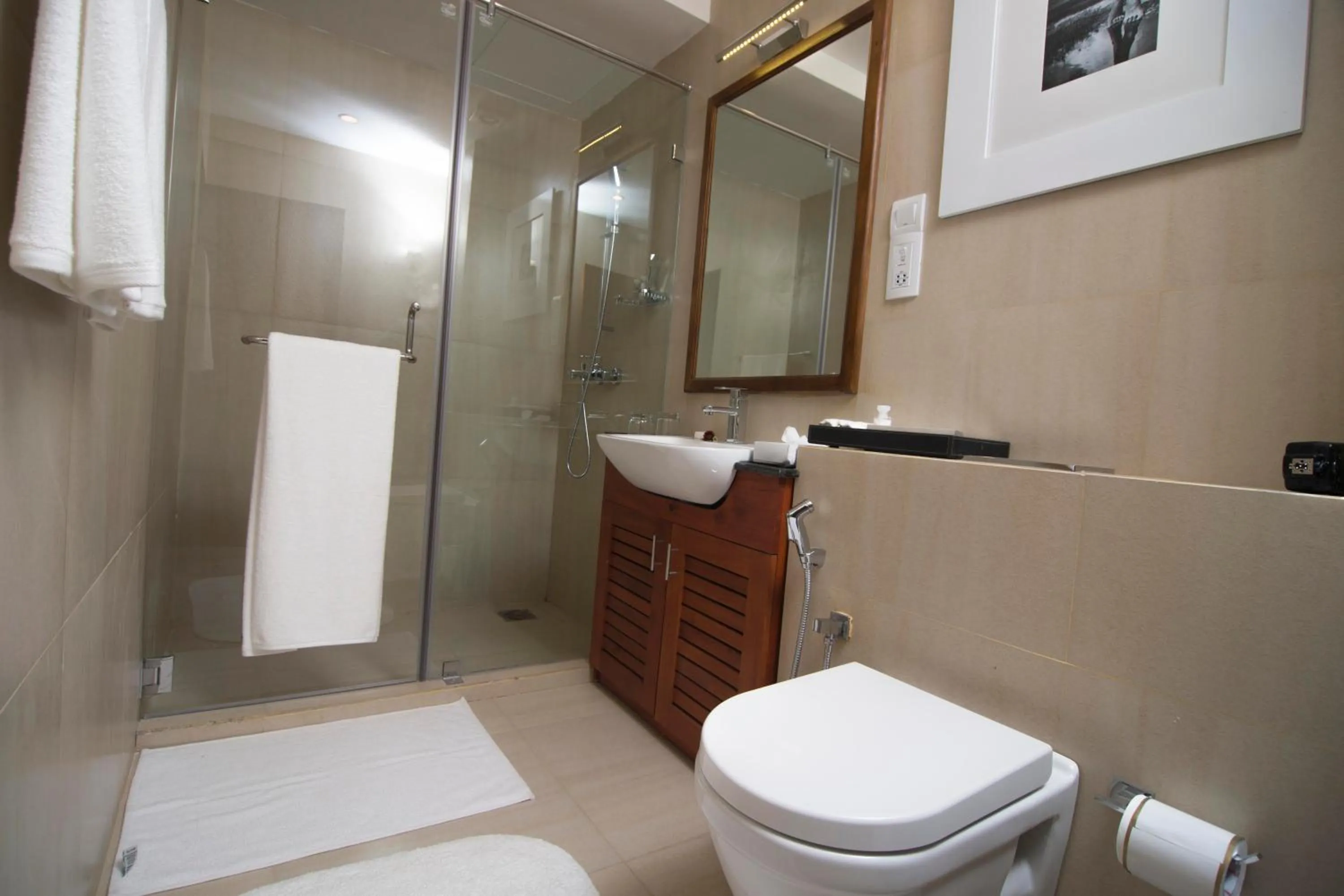 Bathroom in Platinum One Suites