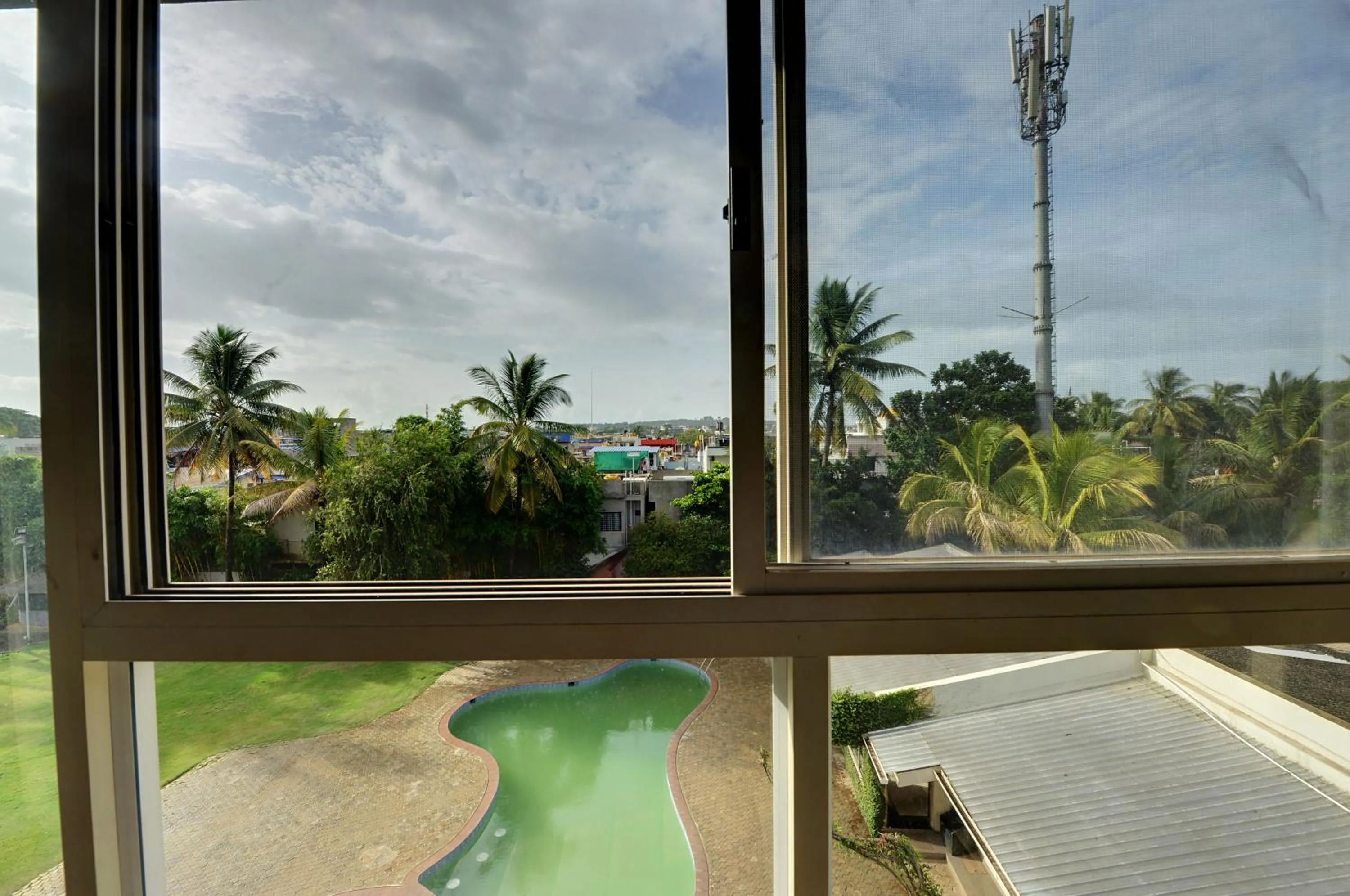 Pool view in Hotel Sankam Residency