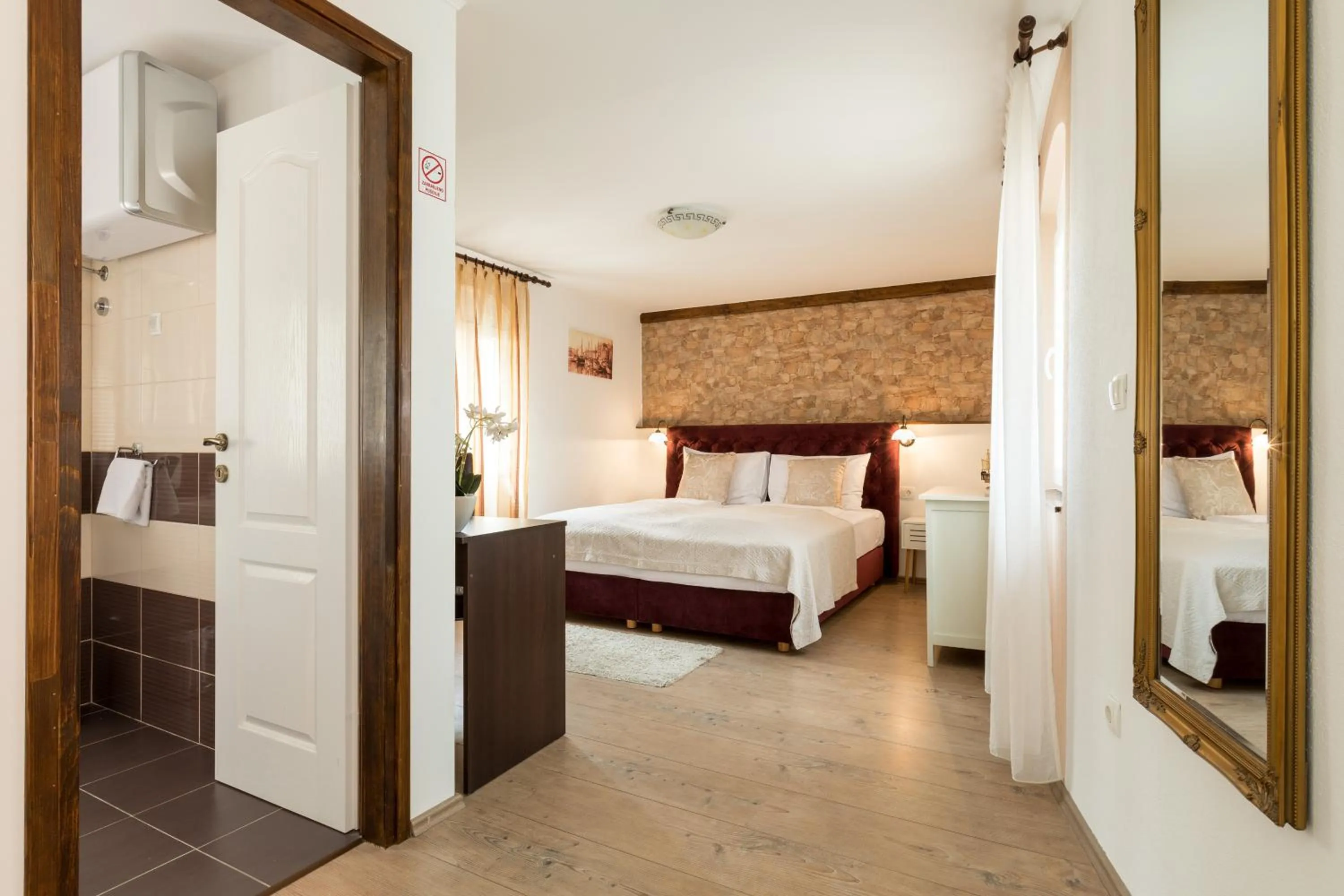 Bedroom, Bed in Guesthouse Imperator