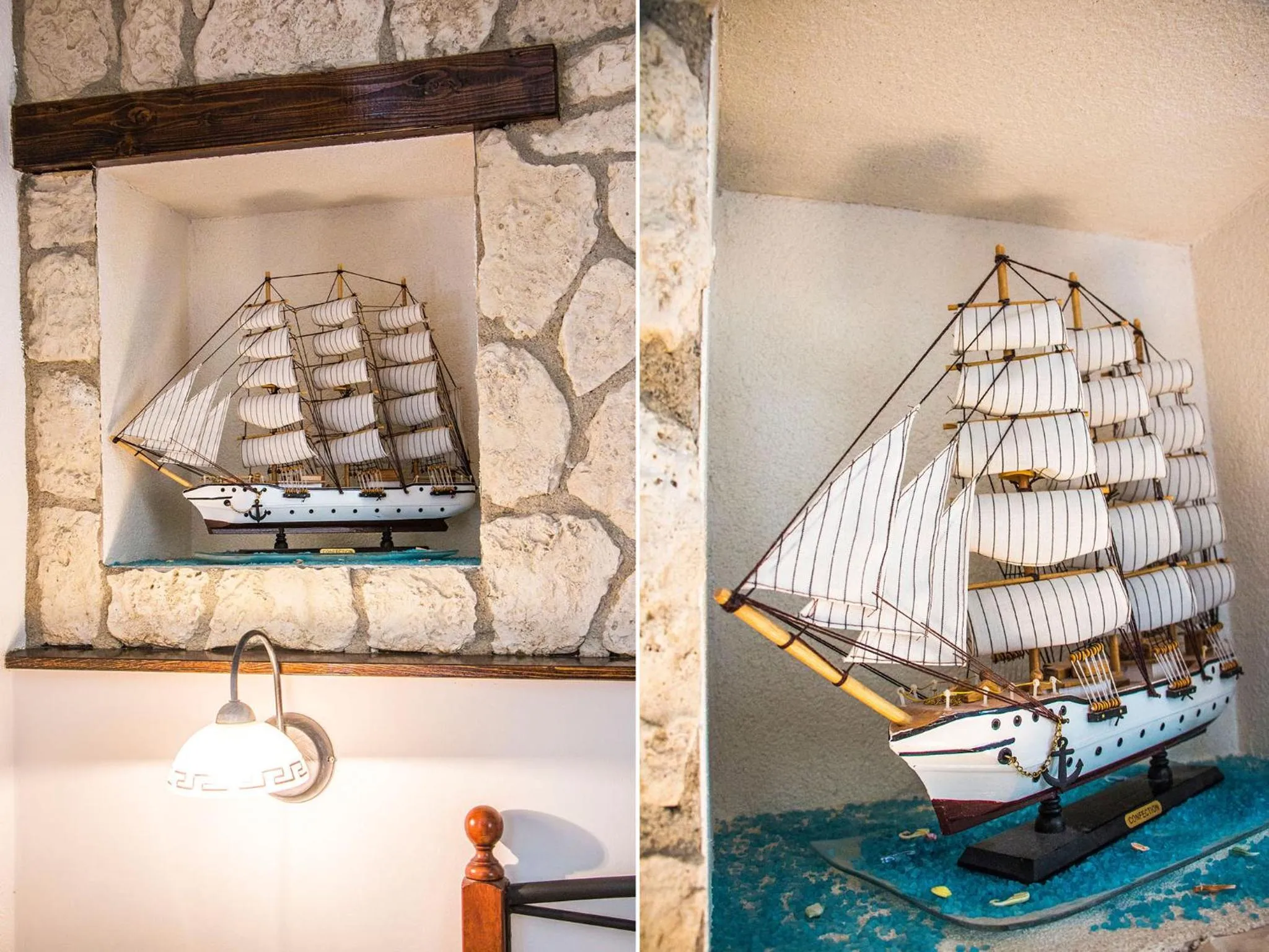 Decorative detail in Guesthouse Imperator