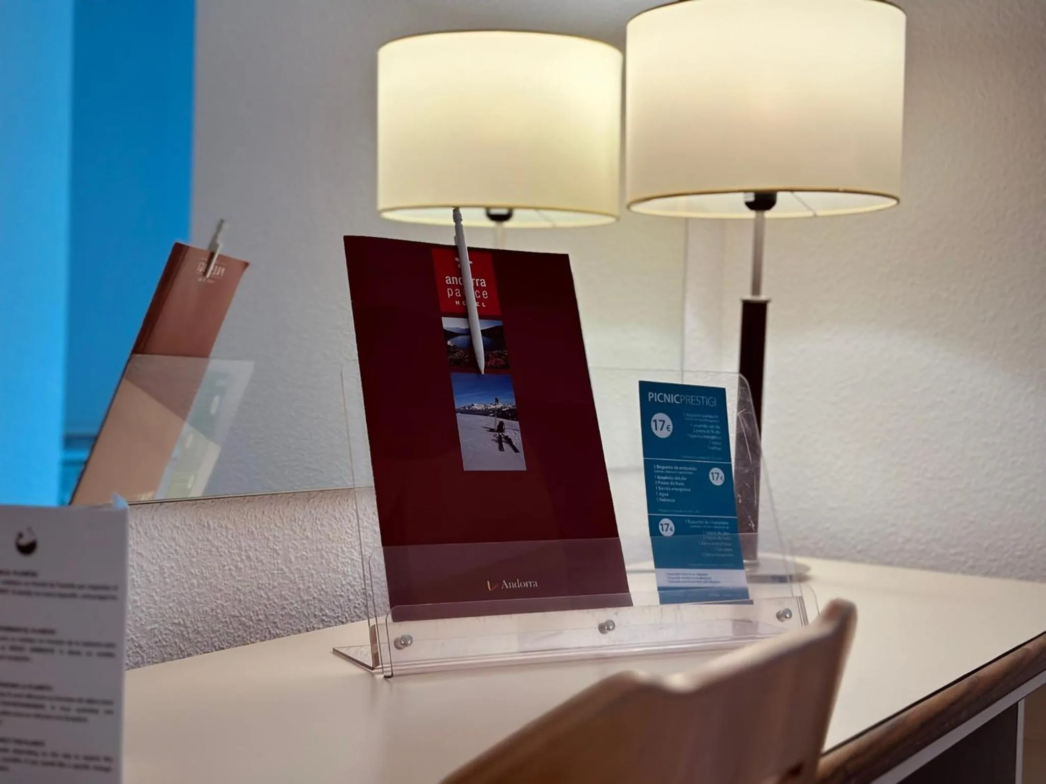 Decorative detail in Andorra Palace