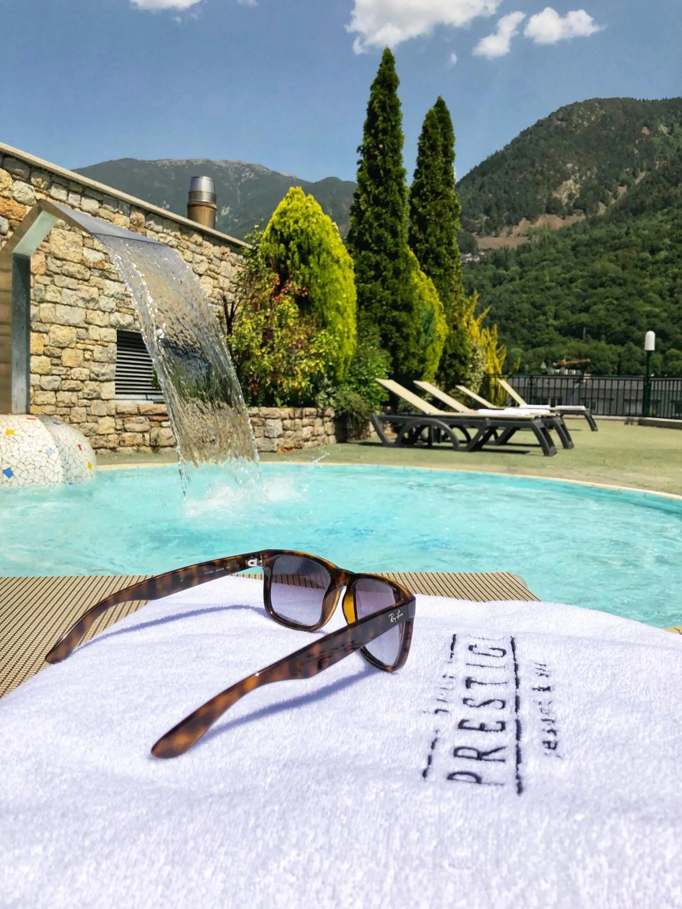 Swimming pool in Andorra Palace