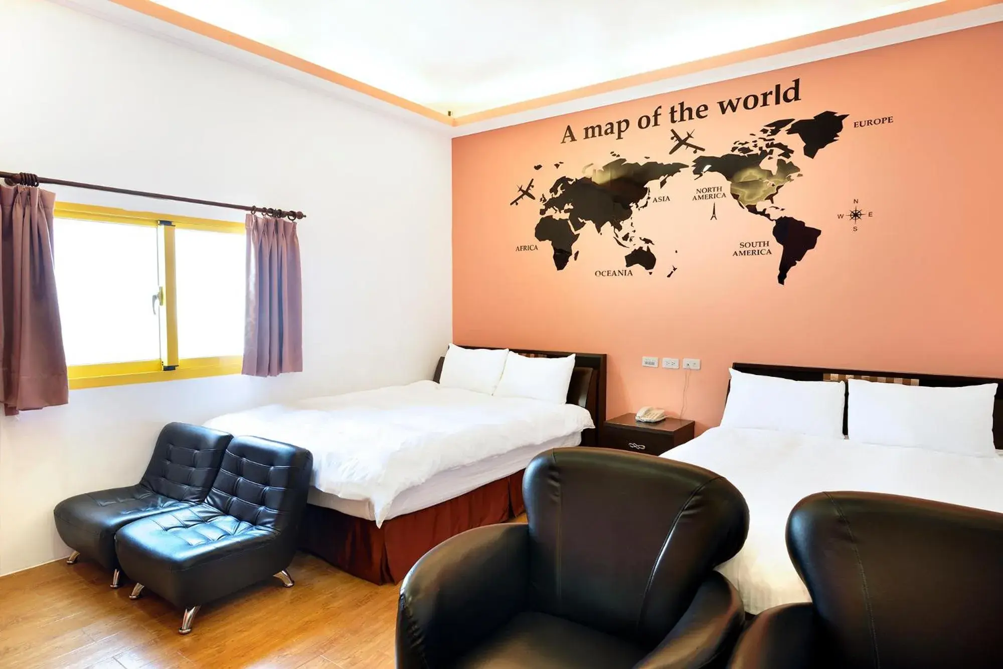 Decorative detail, Bed in Star Inn 888 Decorative detail, Bed in Star Inn 888