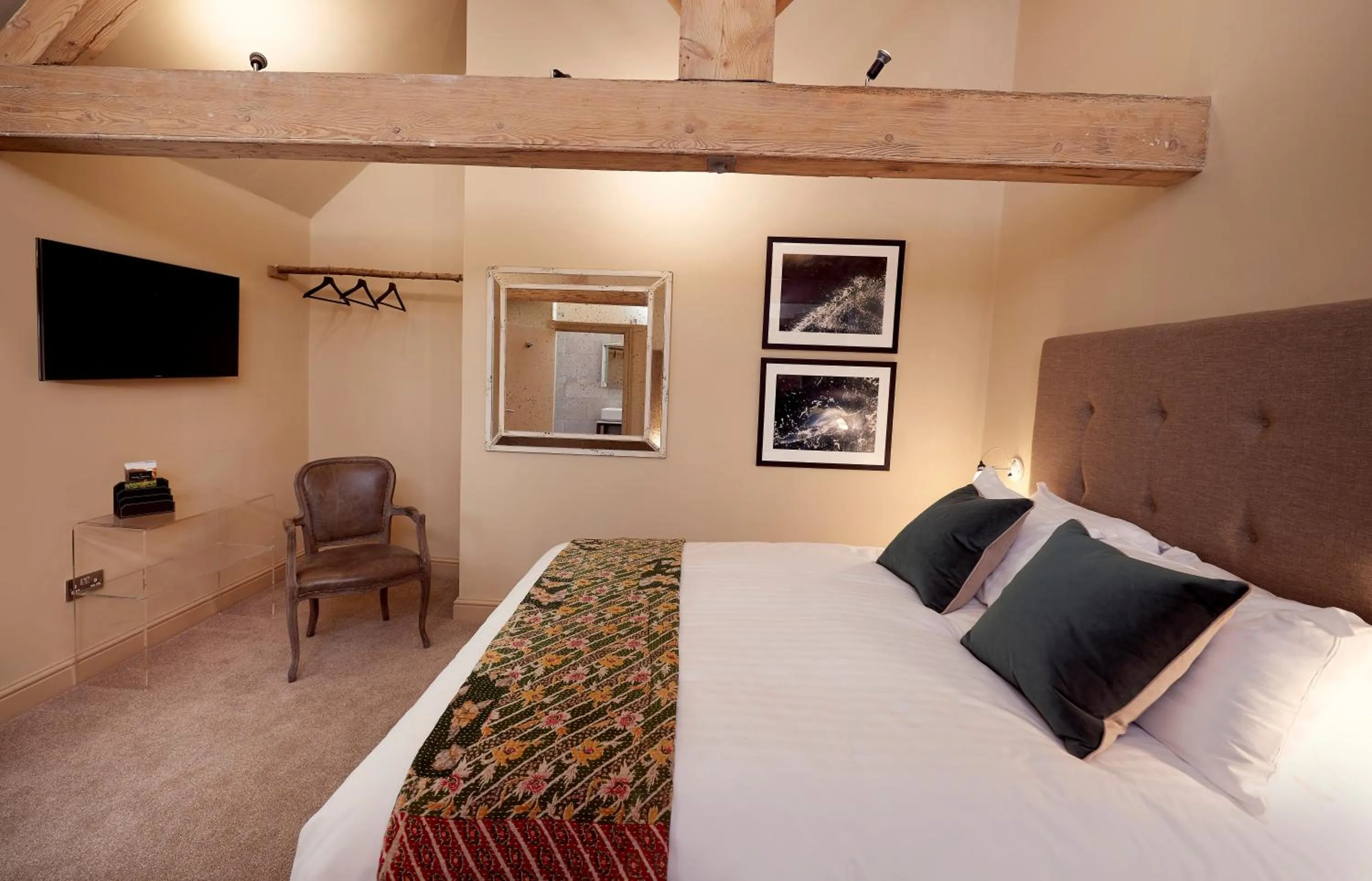 Photo of the whole room, Bed in The Tickled Trout